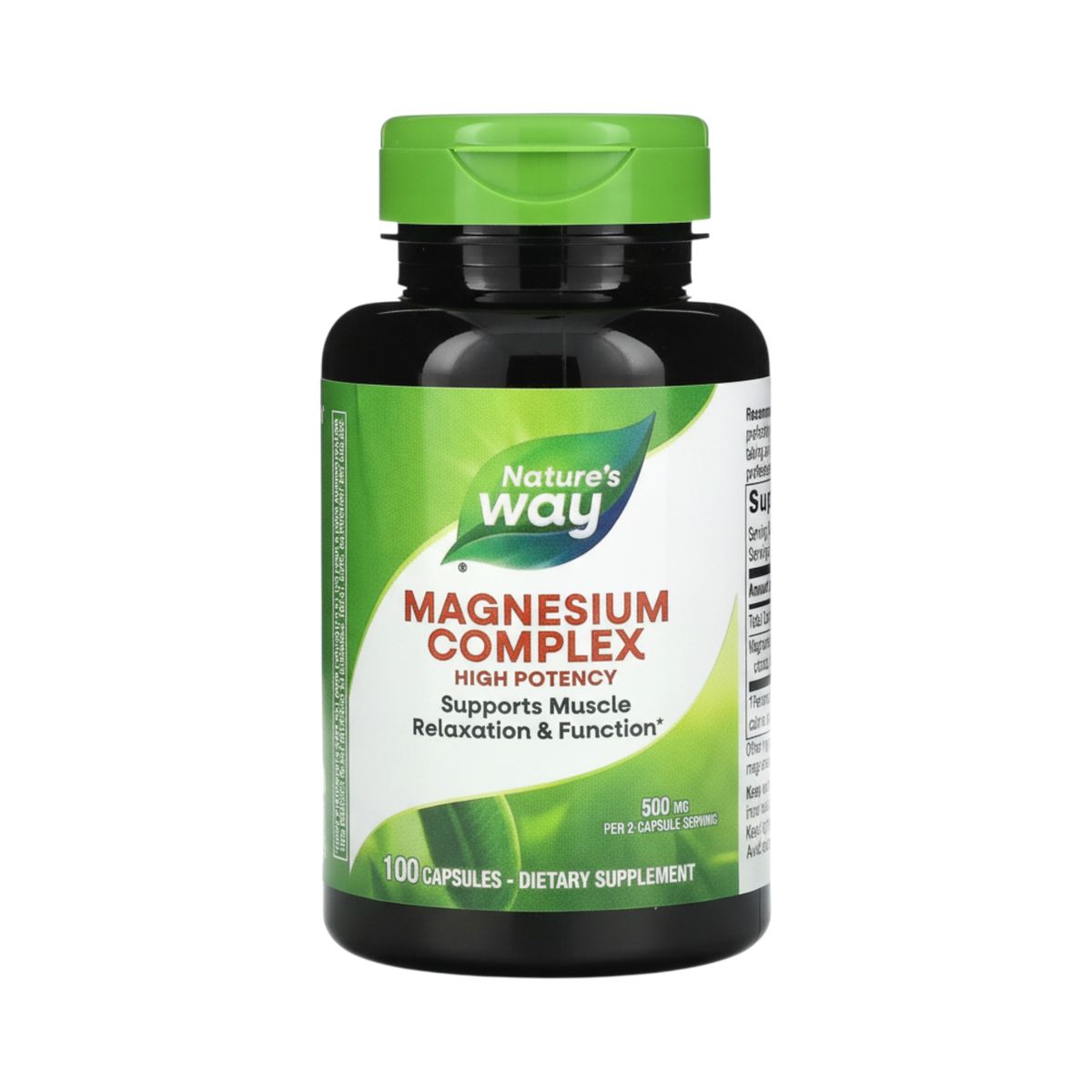 GENERICO - MAGNESIUM COMPLEX 100 CAPSULAS - NATURE'S WAY