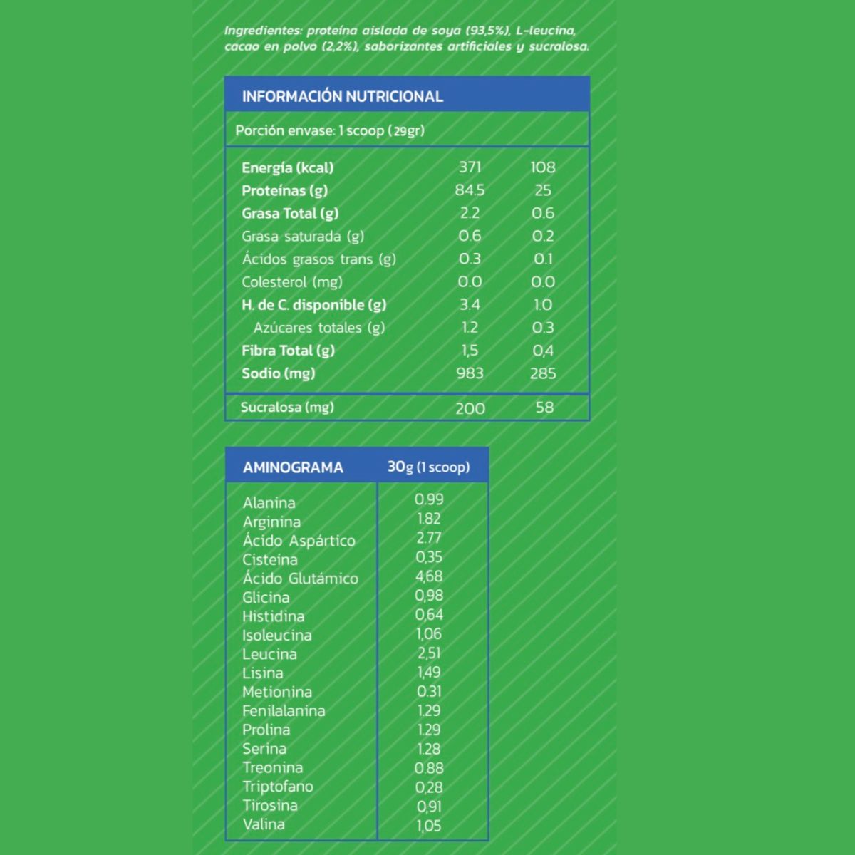 ZEIN - PROTEINA VEGETAL 2,2KG 70 PORCIONES COOKIES & CREAM - ZEIN