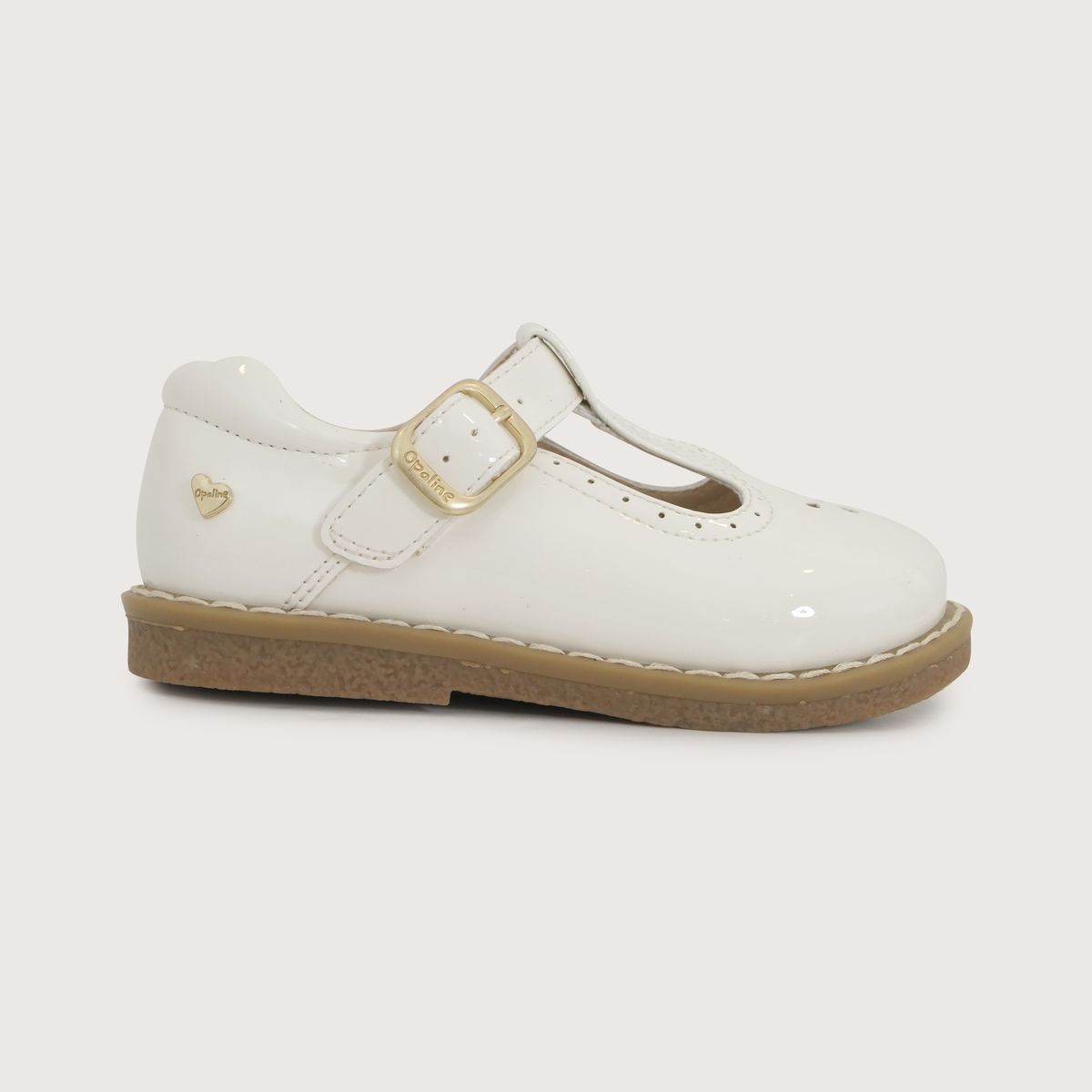 OPALINE - Zapato Reina Casual Blanco Niña