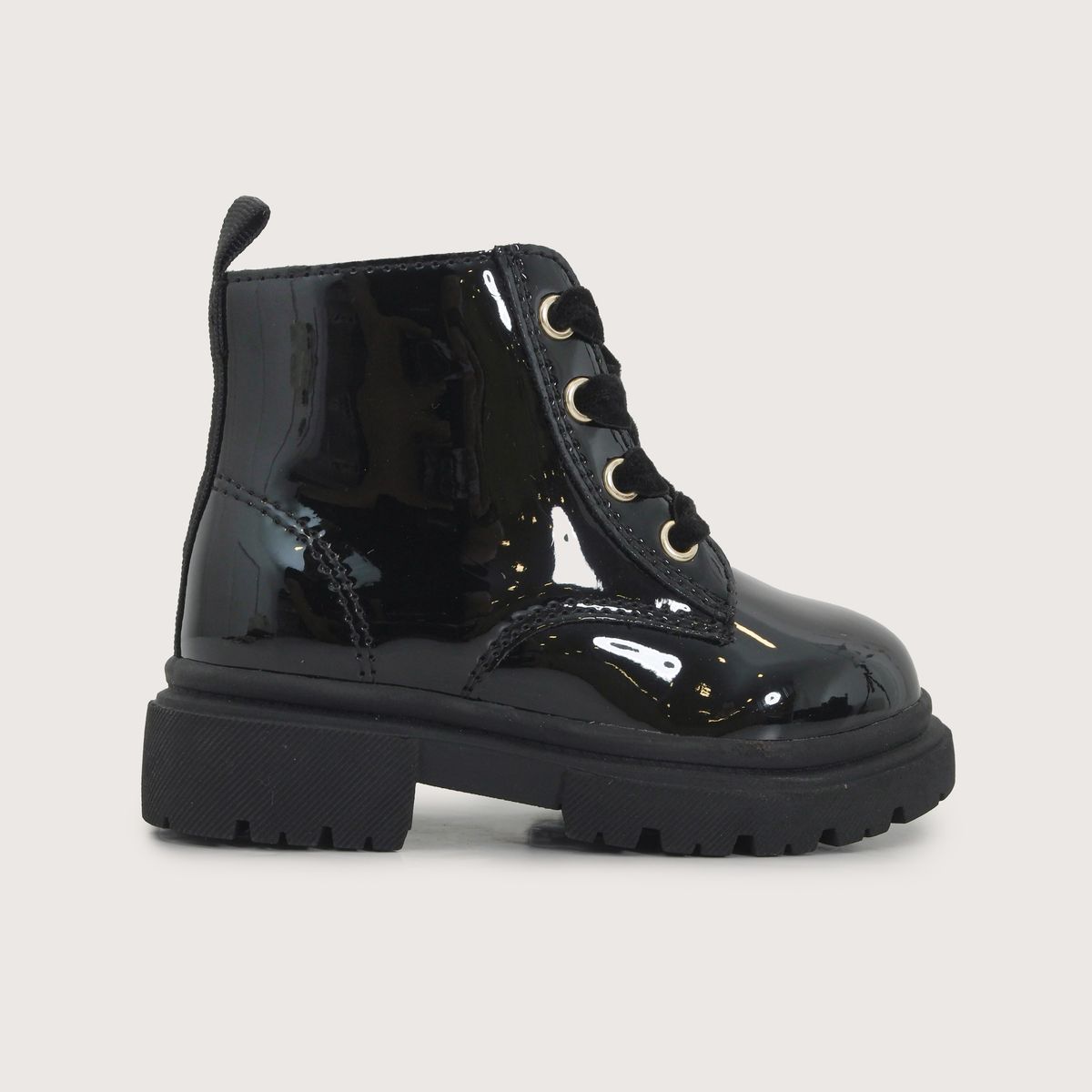 OPALINE - Botín Casual Cordon Negro Niña