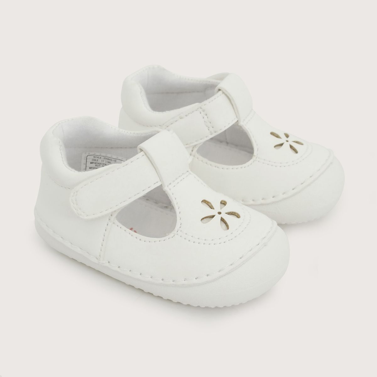 OPALINE - Zapato Gateador Blanco Niña