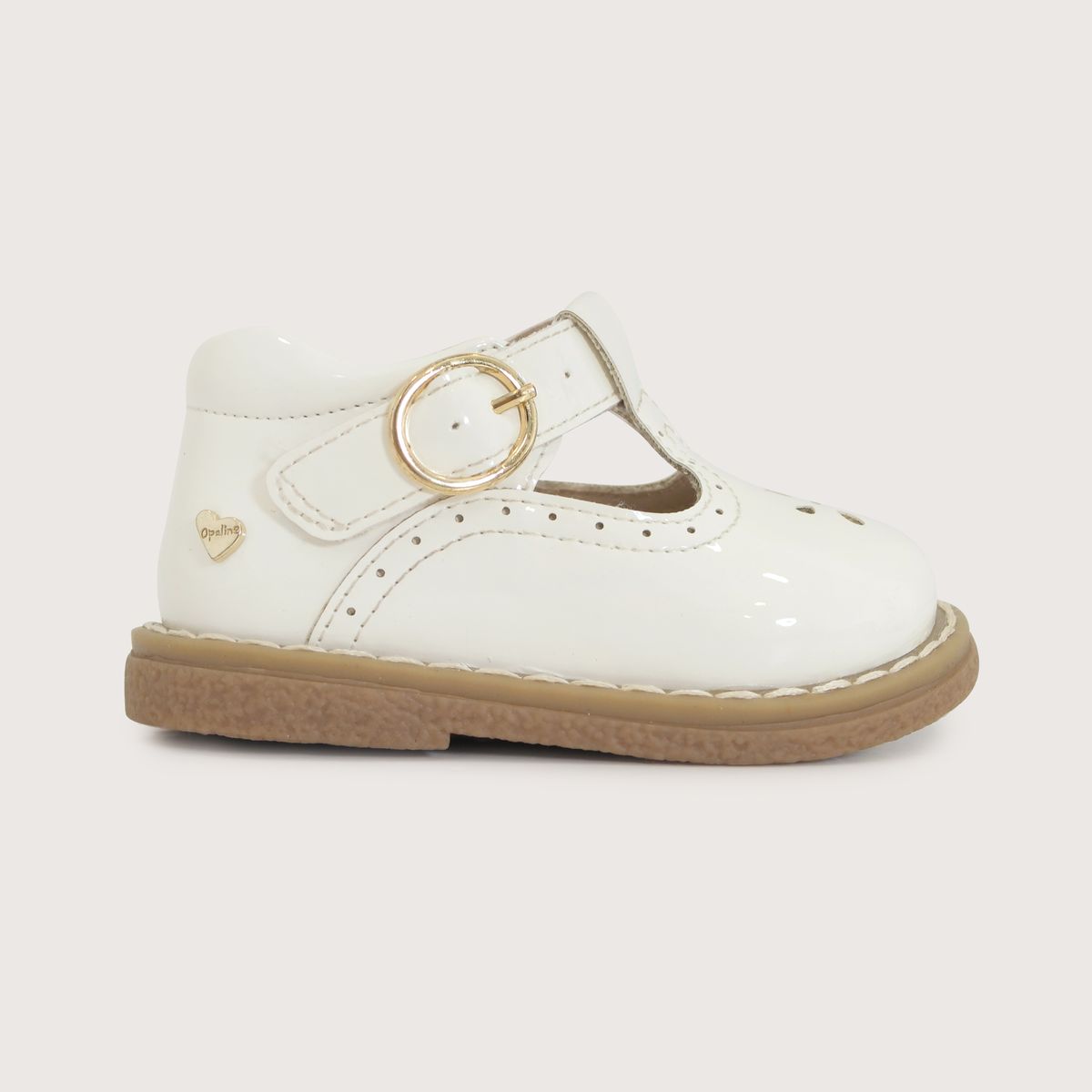 OPALINE - Zapato Reina Ceremonia Blanca Niña
