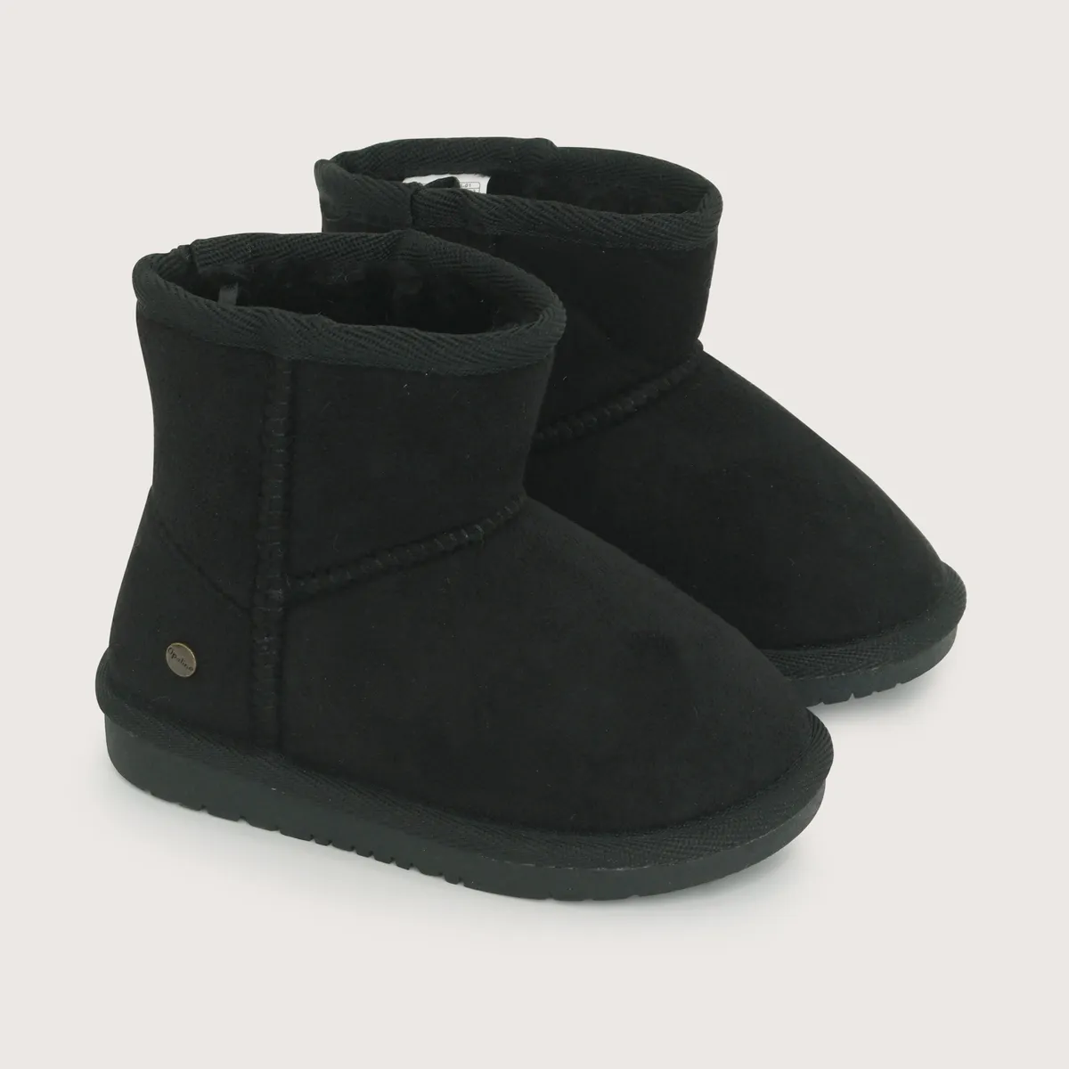 OPALINE - Bota Casual Negra Niña