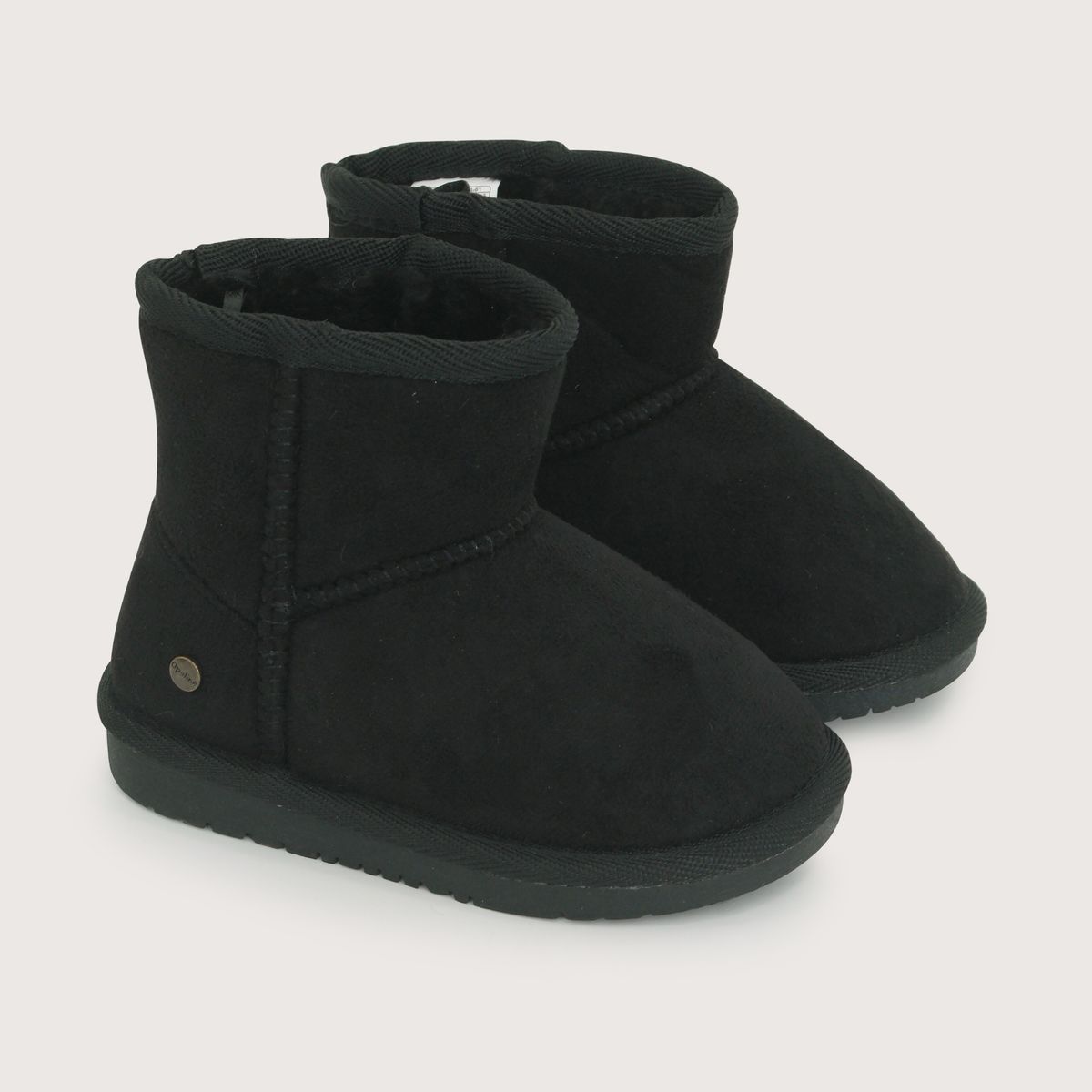 OPALINE - Bota Casual Negra Niña