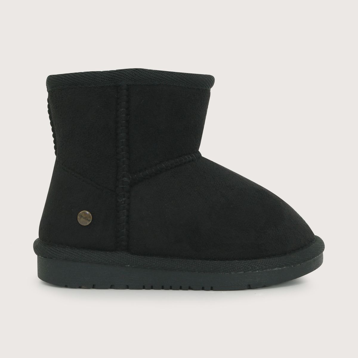 OPALINE - Bota Casual Negra Niña