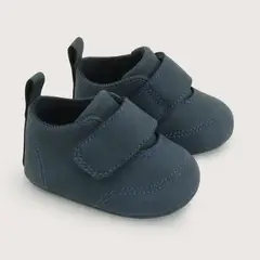 OPALINE - Zapatilla Velcro Para Niño Azul