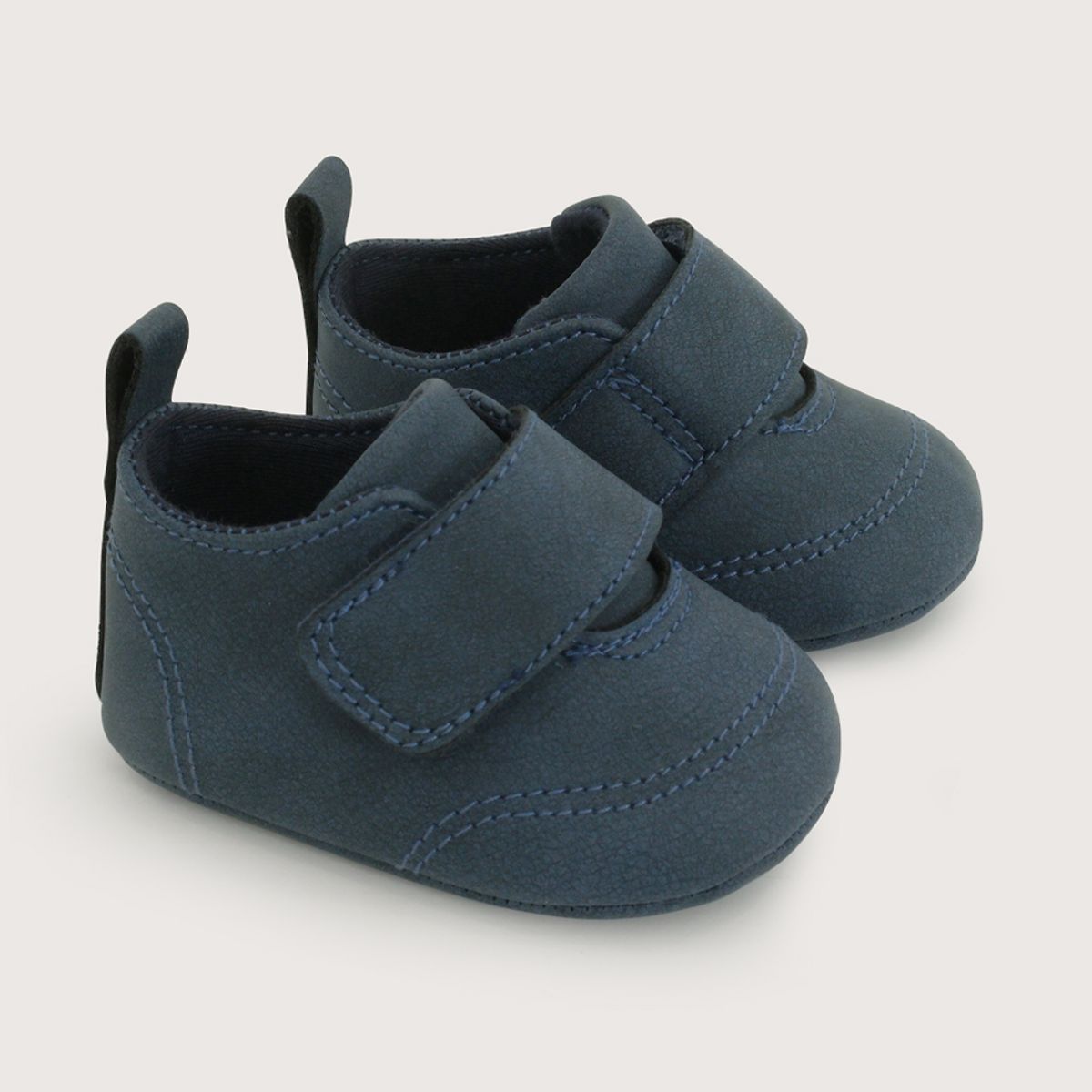 OPALINE - Zapatilla Velcro Para Niño Azul