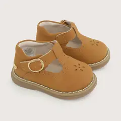 OPALINE - Zapato Reina Ceremonia Camel Niña