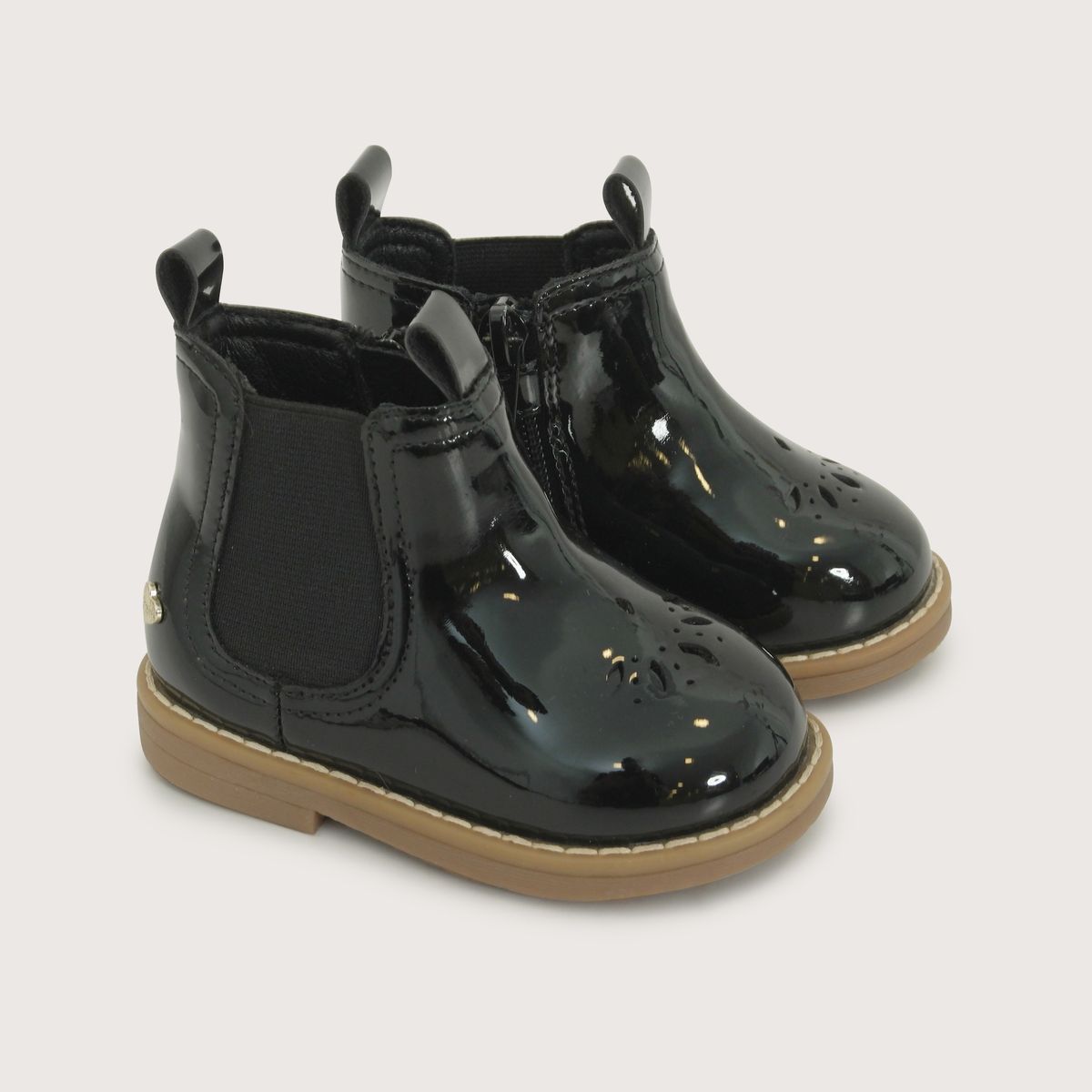 OPALINE - Botín Casual Negro Niña