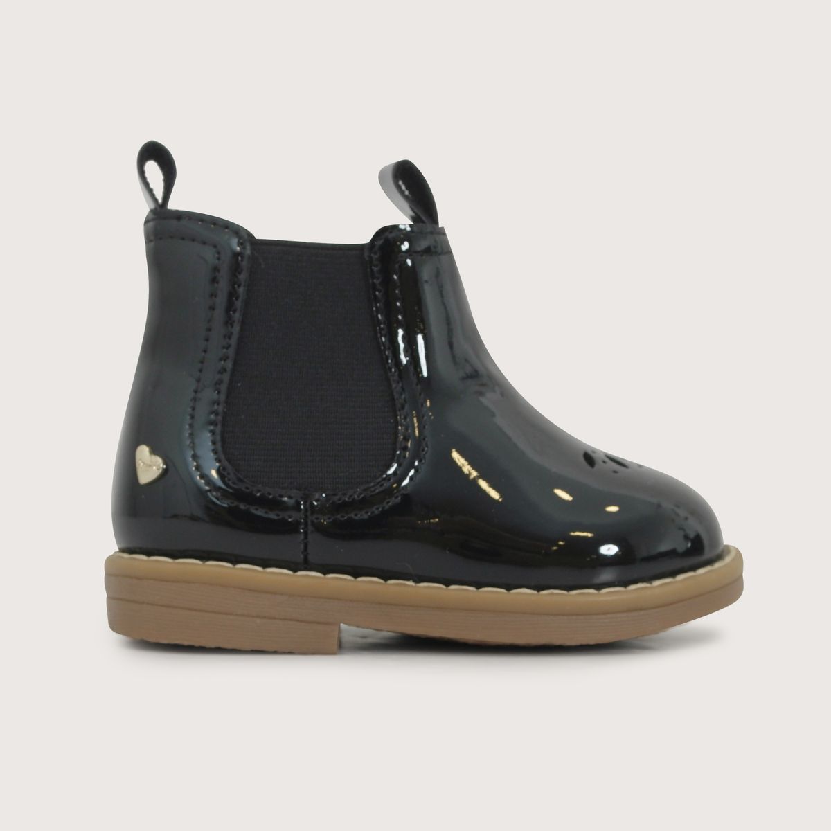 OPALINE - Botín Casual Negro Niña