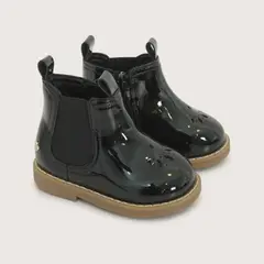 OPALINE - Botín Casual Negro Niña