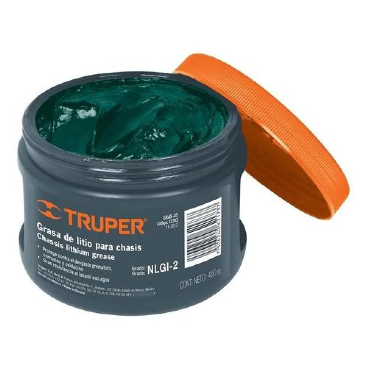 TRUPER - Grasa Lubricante Truper Multiusos 450 Gr Gras-45