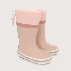 OPALINE - Bota de Agua Abrigada Interior Fur Rosada Niña