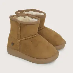 OPALINE - Bota Casual Beige Niña