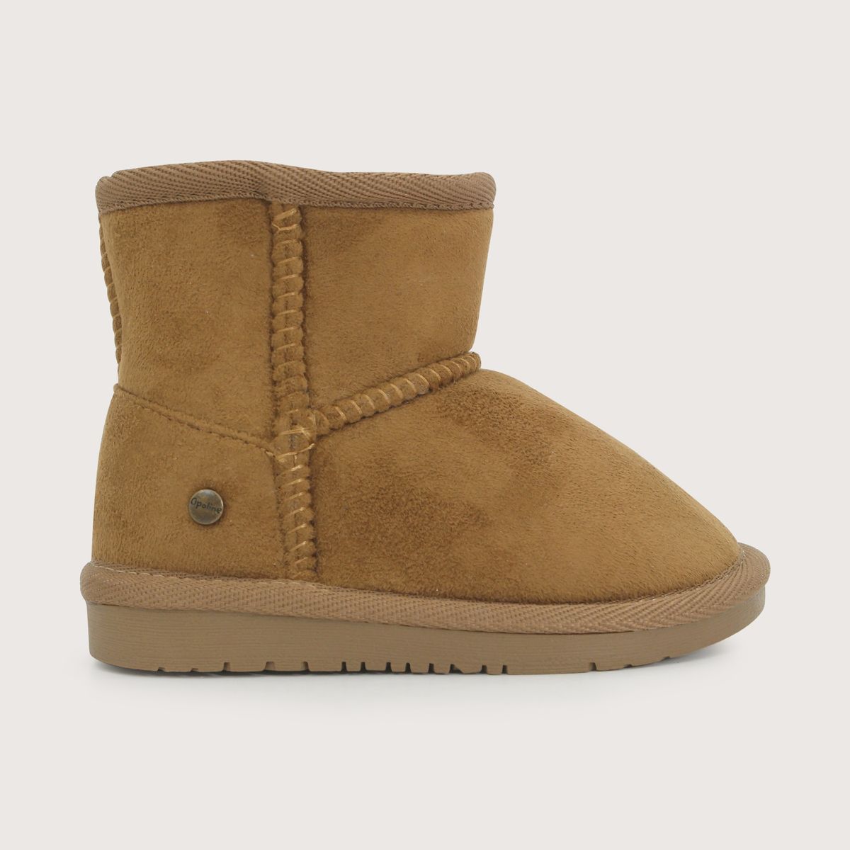 OPALINE - Bota Casual Beige Niña