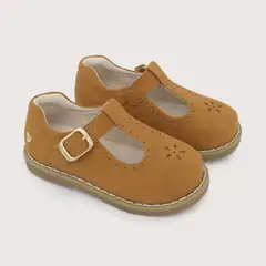 OPALINE - Zapato Reina Casual Camel Niña