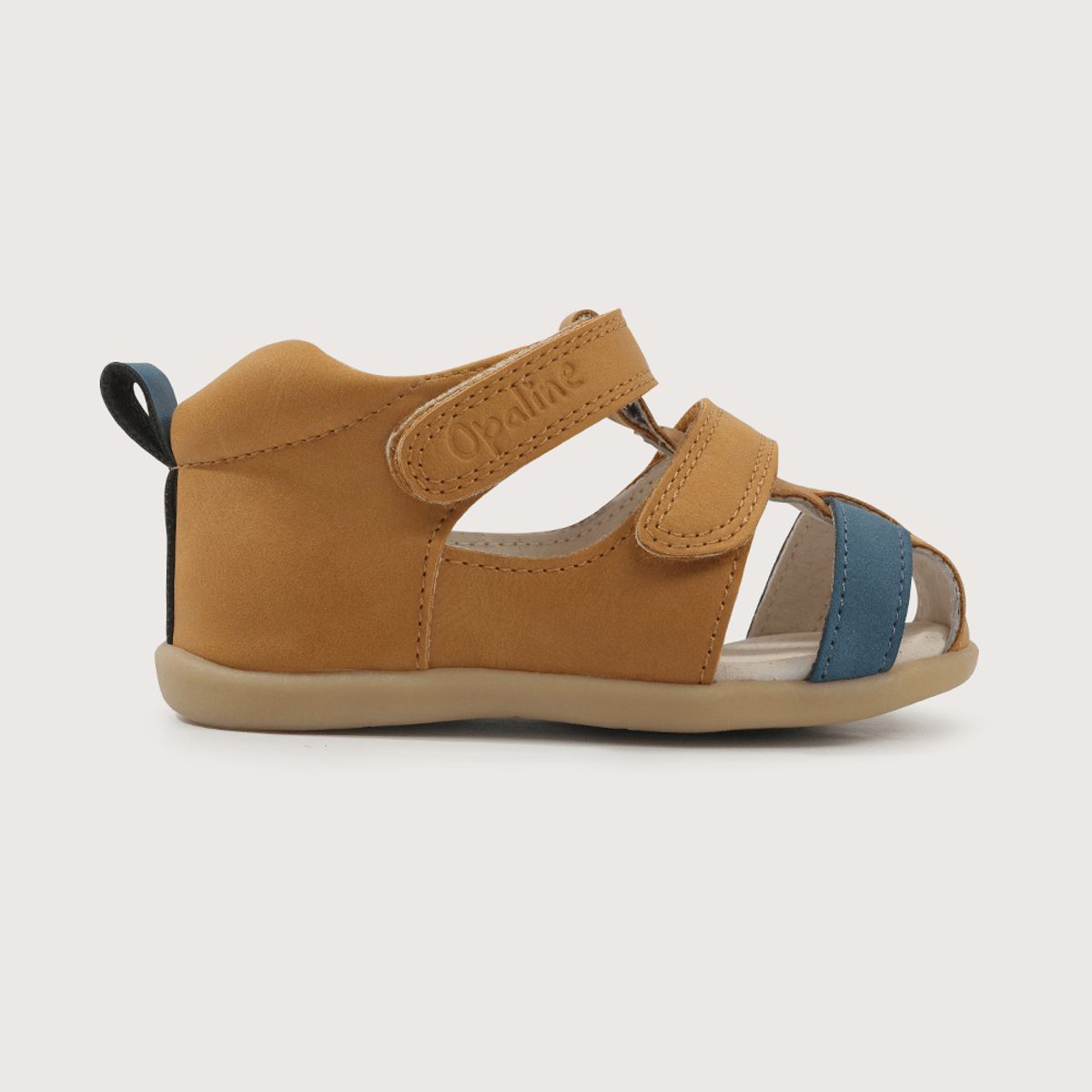 OPALINE - Sandalia café primeros pasos de niño
