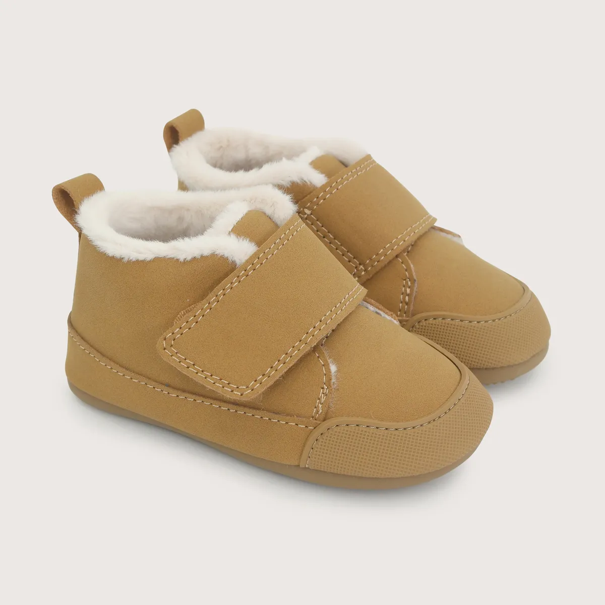 OPALINE - Zapatilla Urbana Flex Camel Niña