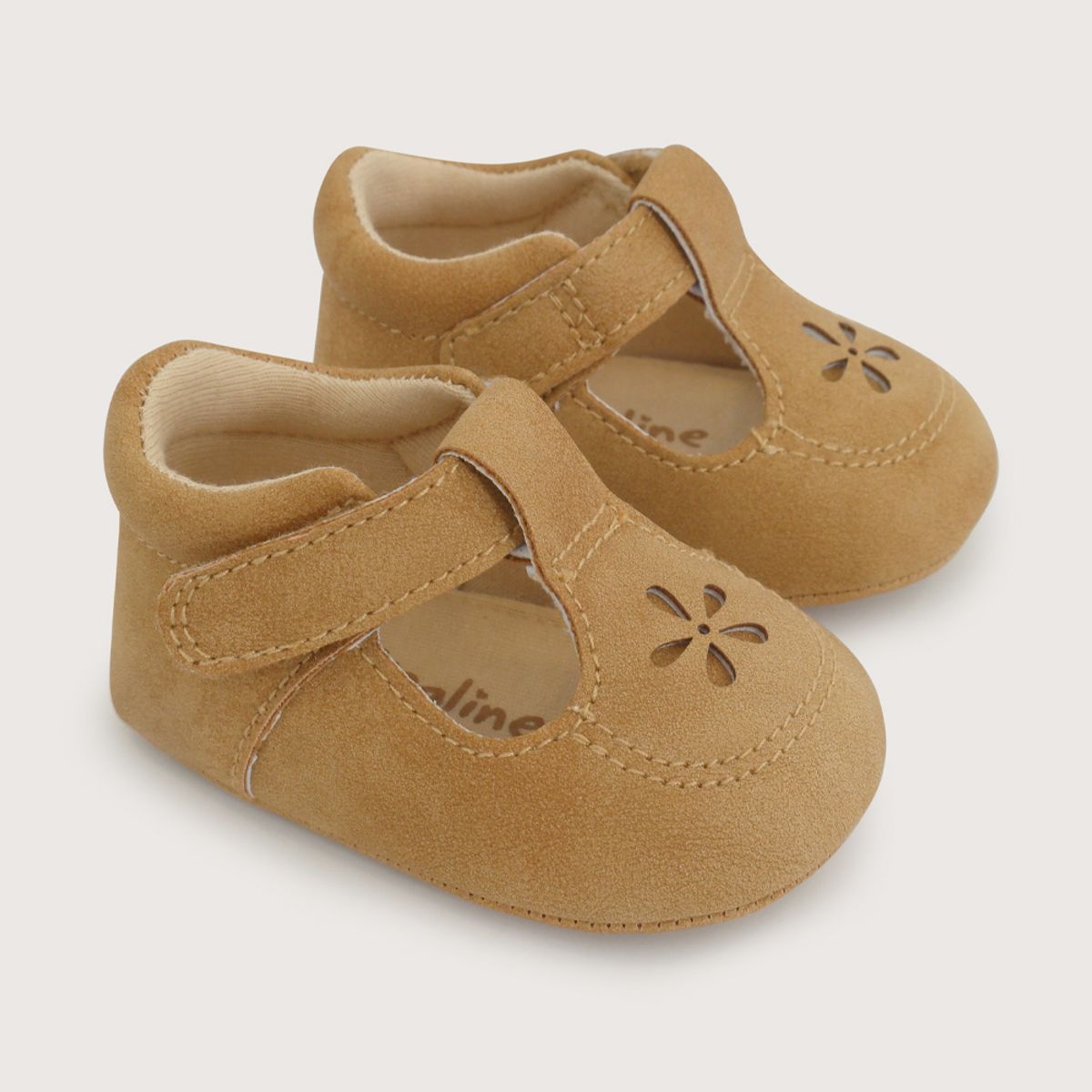 OPALINE - Zapato Ceremonia Camel Bebé