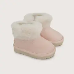 OPALINE - Botín Peludo Rosado Niña