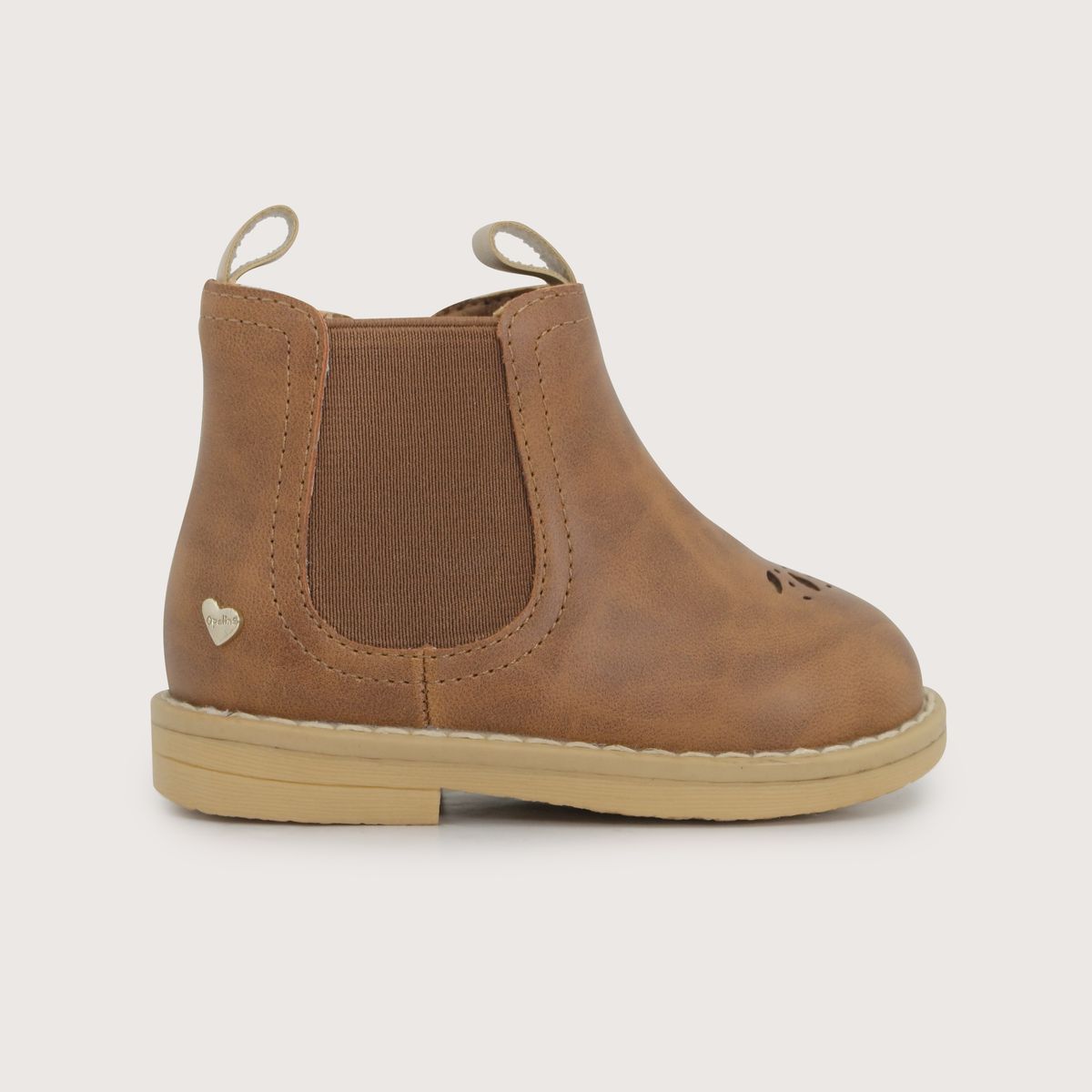 OPALINE - Botín Casual Camel Niña