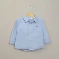 OPALINE - Camisa Infant Niño Celeste