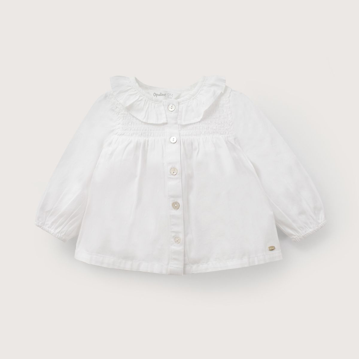 OPALINE - Blusa Infant Niña Blanca