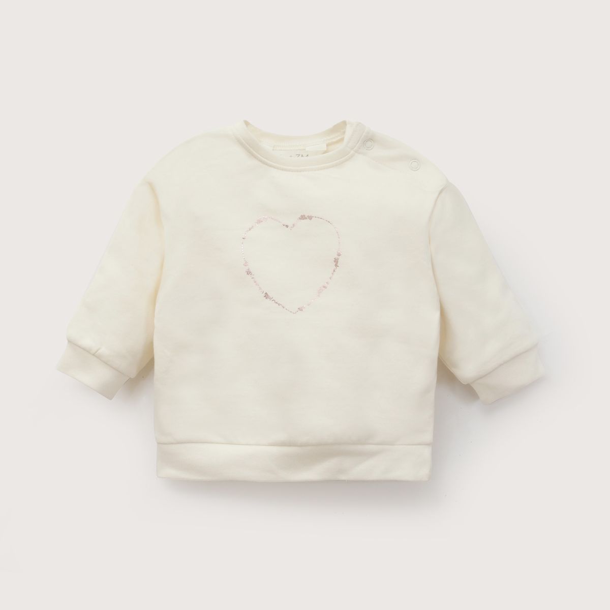 OPALINE - Poleron Bebe Niña Blanco