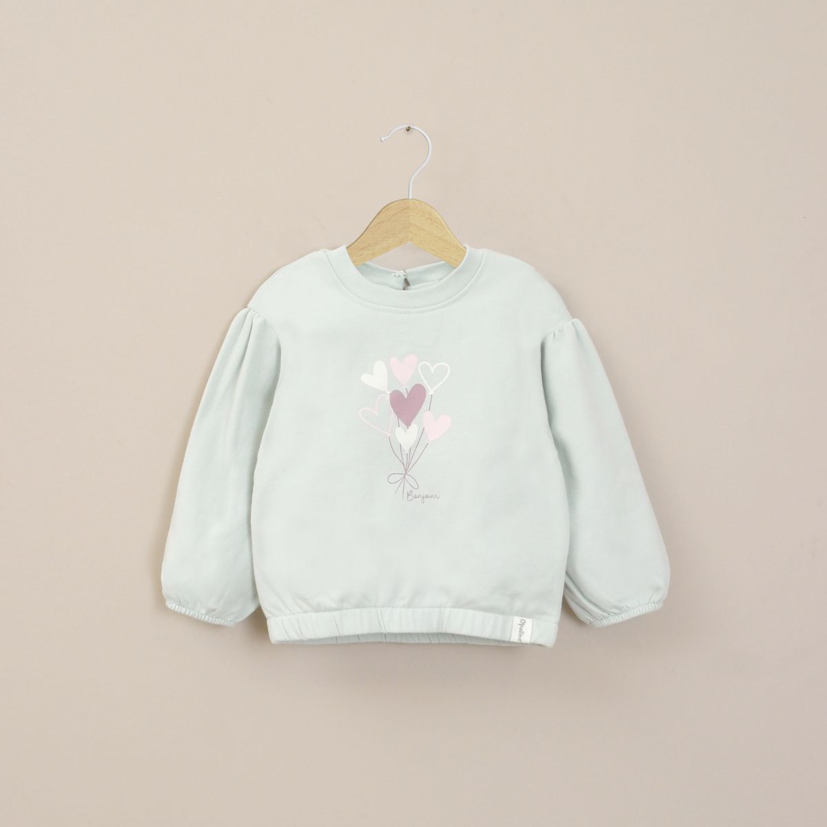 OPALINE - Poleron Infant Niña Menta