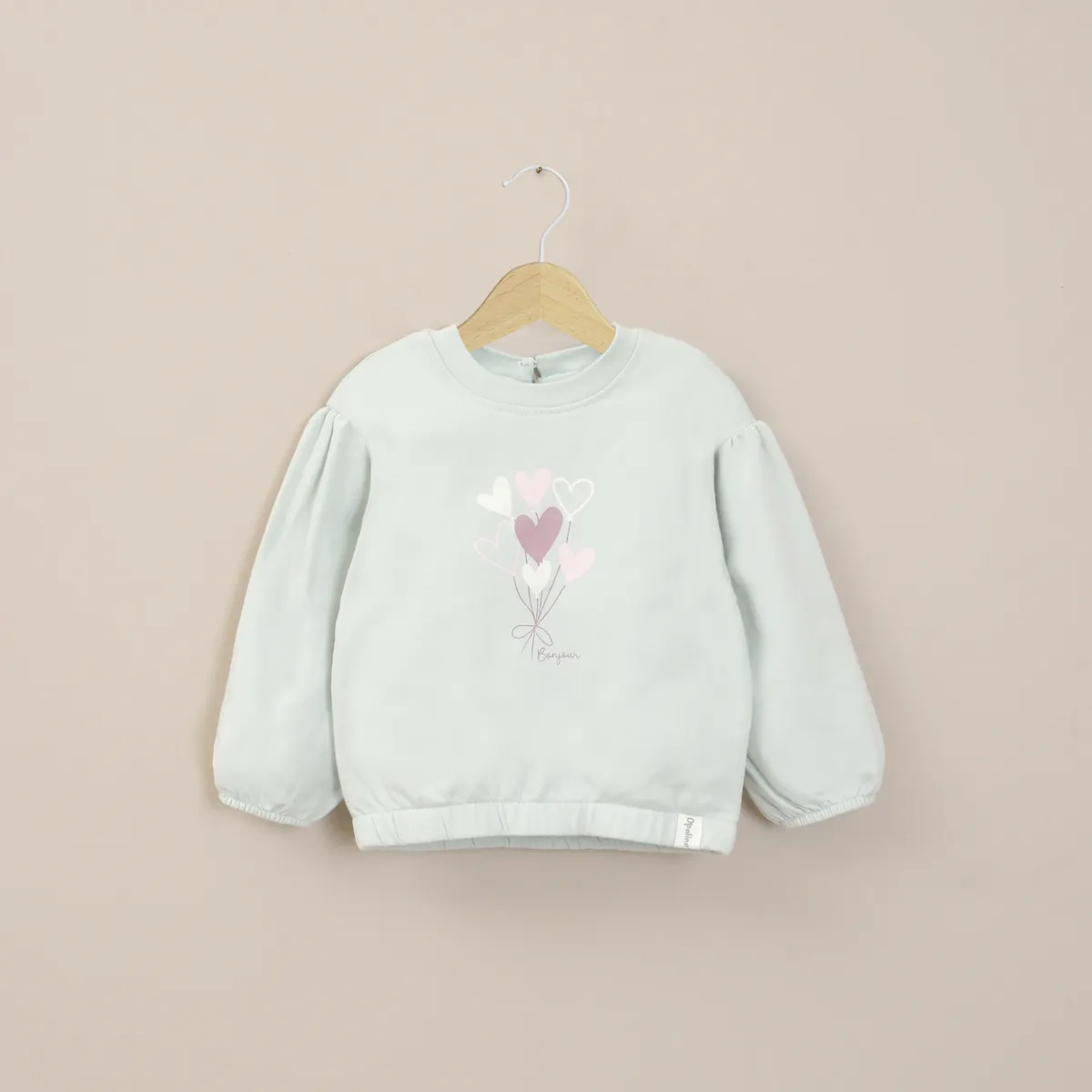 OPALINE - Poleron Infant Niña Menta