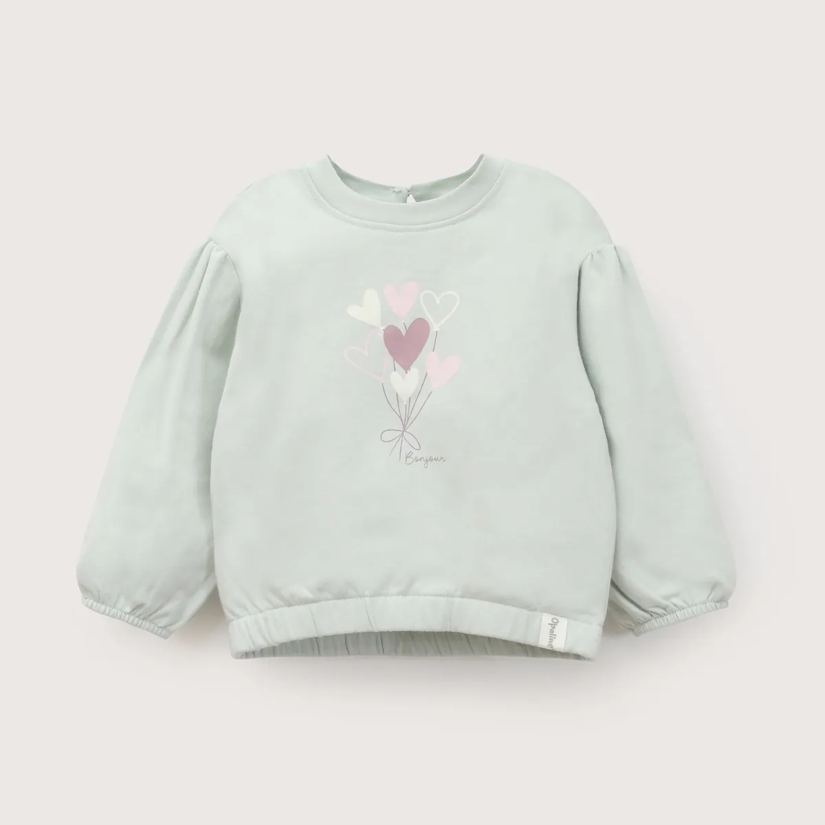 OPALINE - Poleron Infant Niña Menta