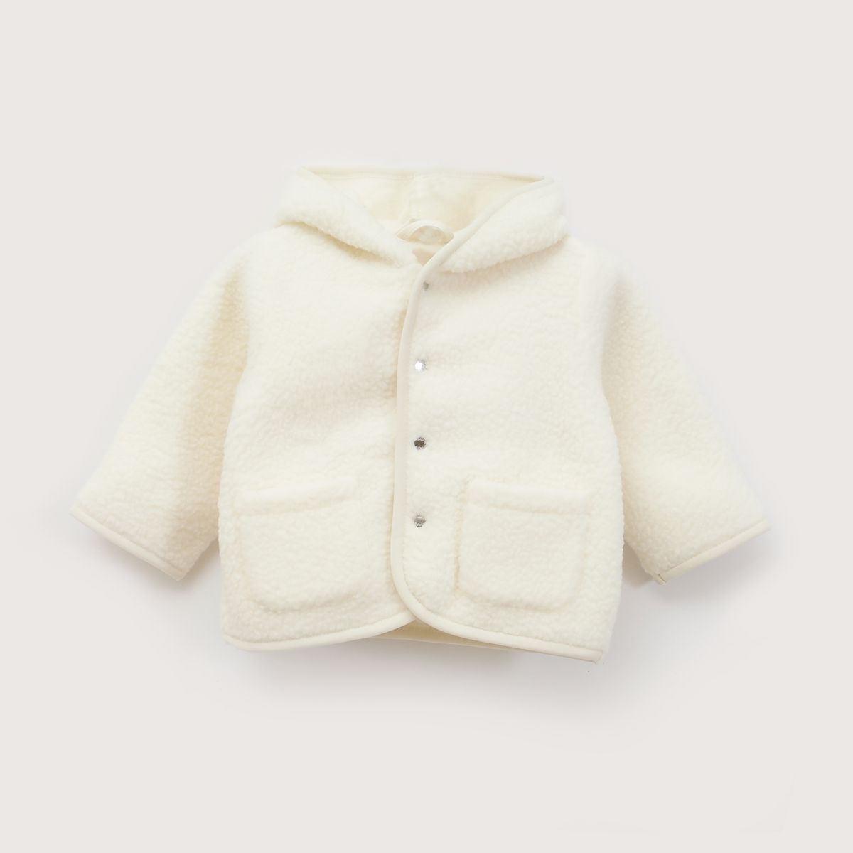 OPALINE - Chaqueta Bebe Unisex Blanco
