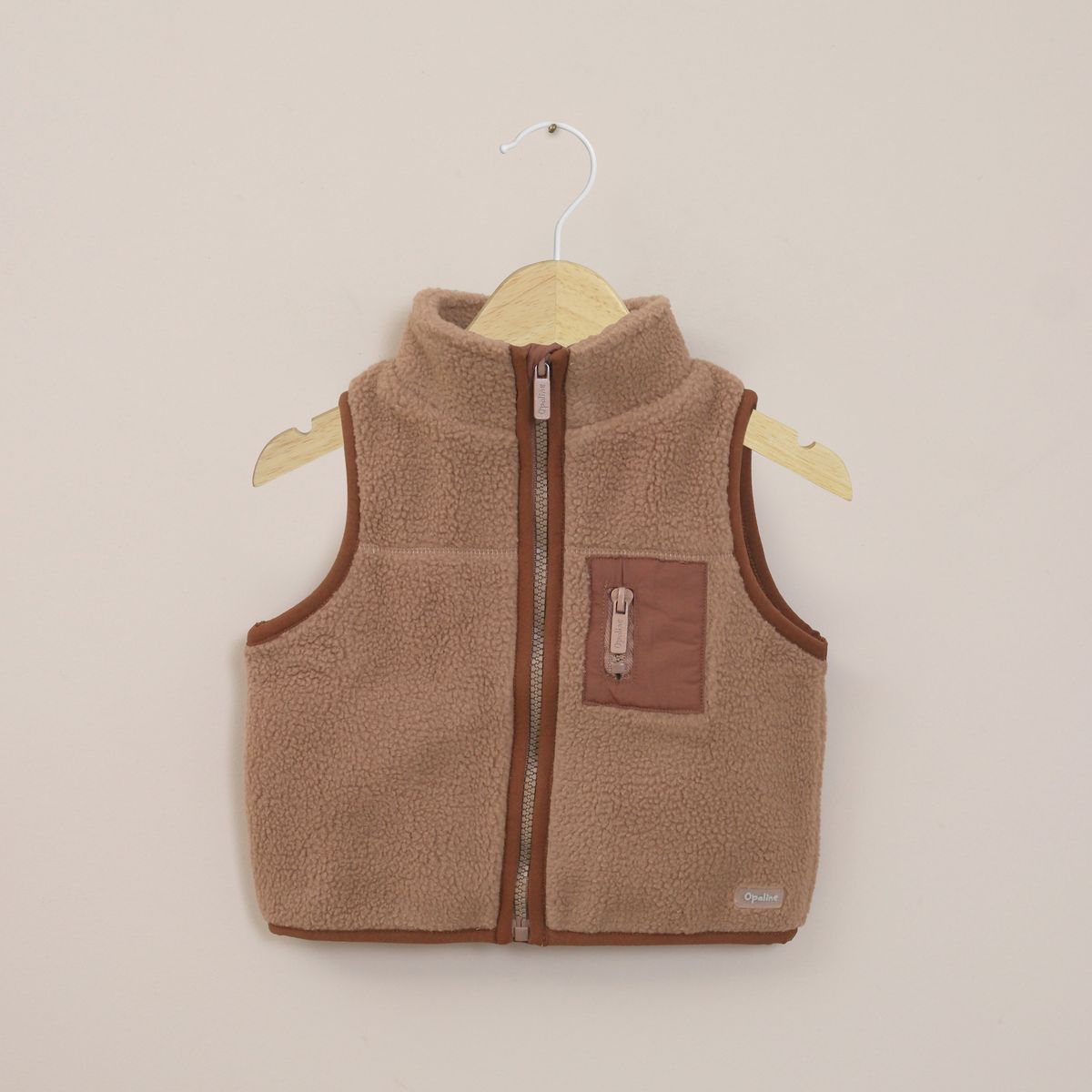 OPALINE - Chaqueta Sin Mangas Infant Niño Cafe