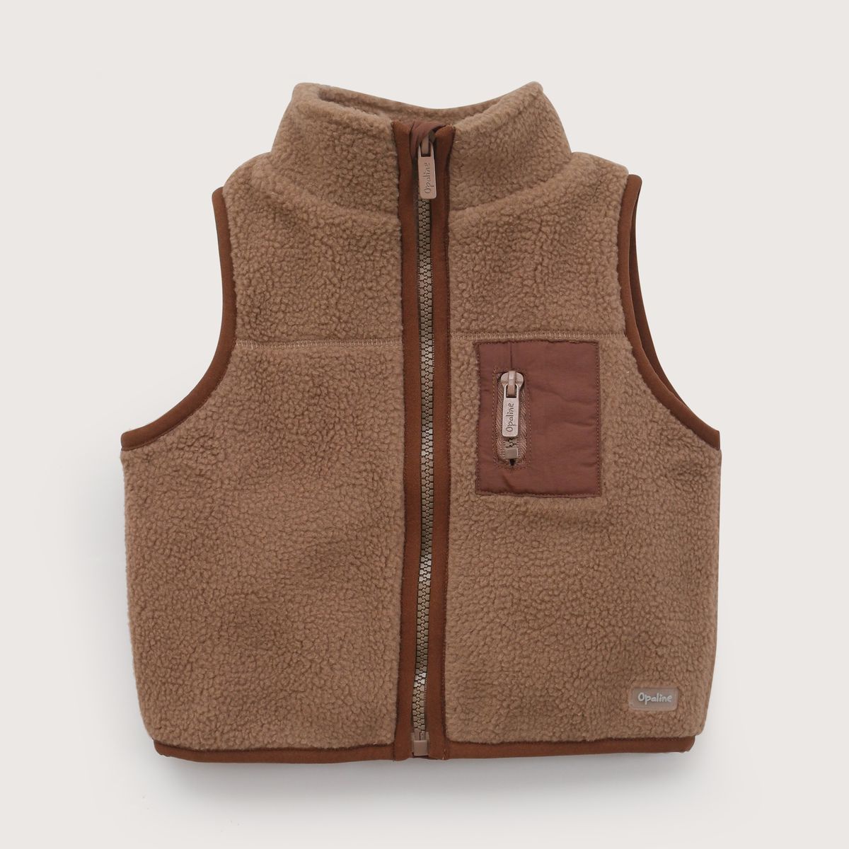 OPALINE - Chaqueta Sin Mangas Infant Niño Cafe