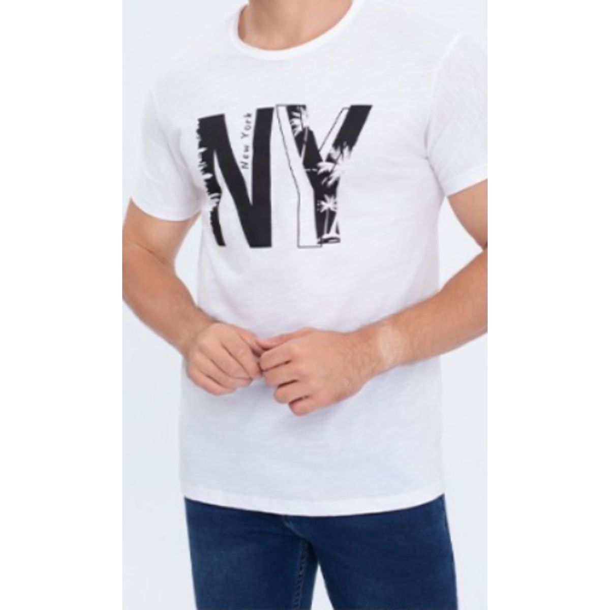 LIKE SHOP - Polera Hombre Algodón Manga Corta Cuello Polo NY 6297