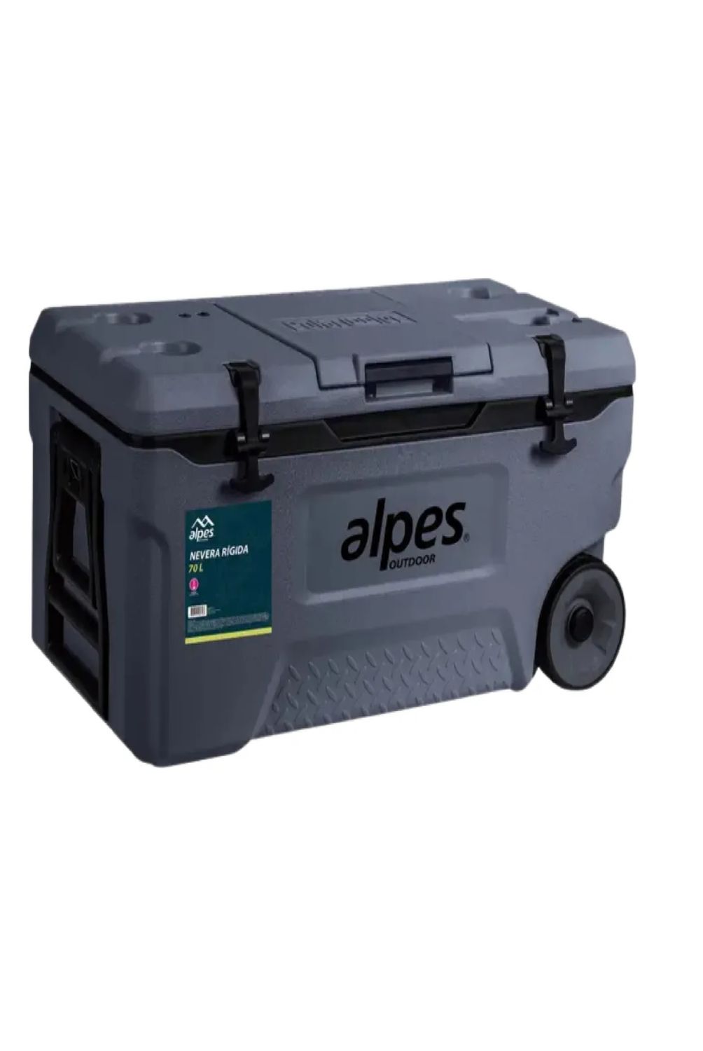 Cooler Nevera Rigida Alpes 70 L Con Ruedas Ideal Viaje | Sodimac Chile