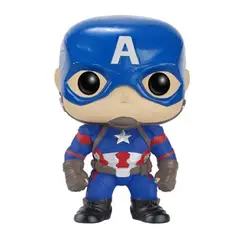 FUNKO - Pop Marvel Civil War – Capitan America 125 (Sin Caja)