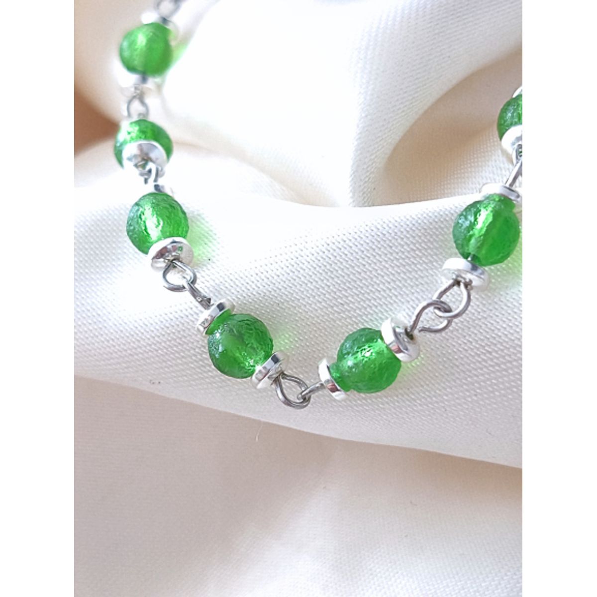 GENERICO - Pulsera de piedra Moldavita