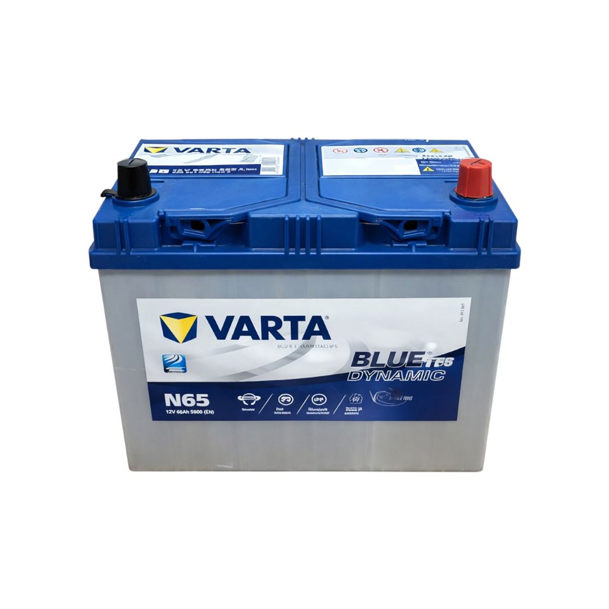 GENERICO - Batería de Auto 65 Ah Positivo Derecho 650 CCA Star Stop