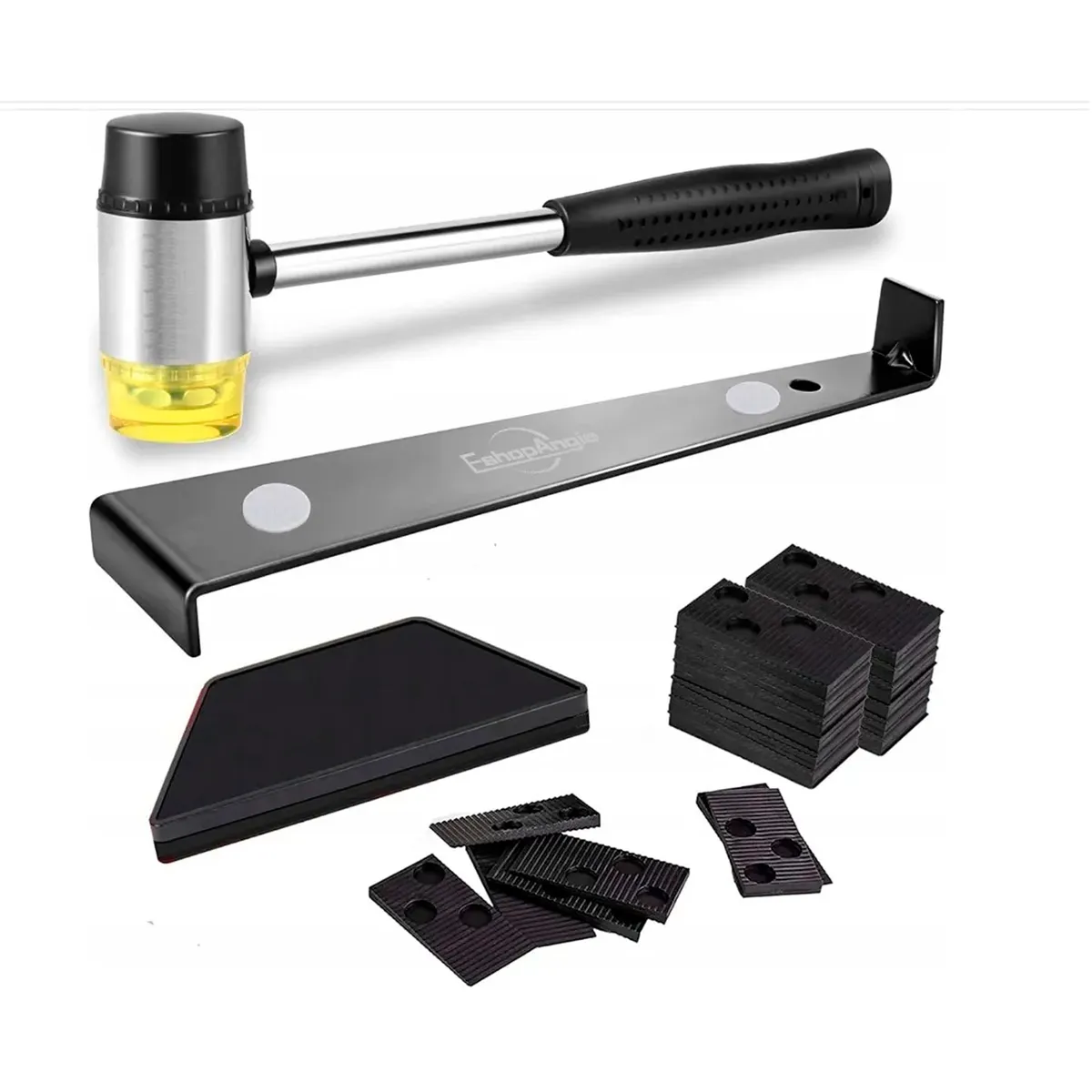 OFERTABKN - Kit Instalación Piso Flotante Profesional Con Martillo Goma