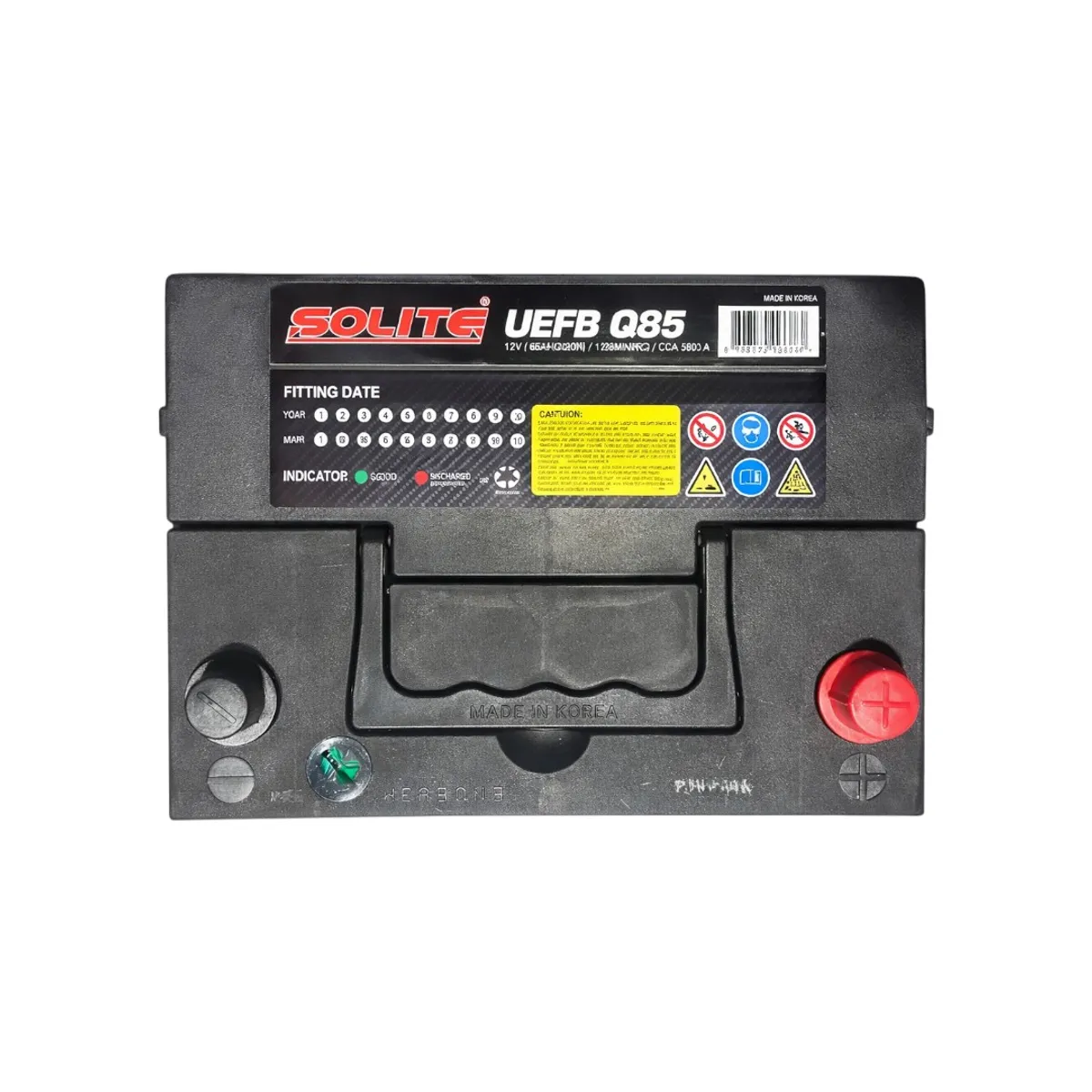 GENERICO - Batería de Auto 65 Ah Positivo Derecho 620 CCA Star Stop