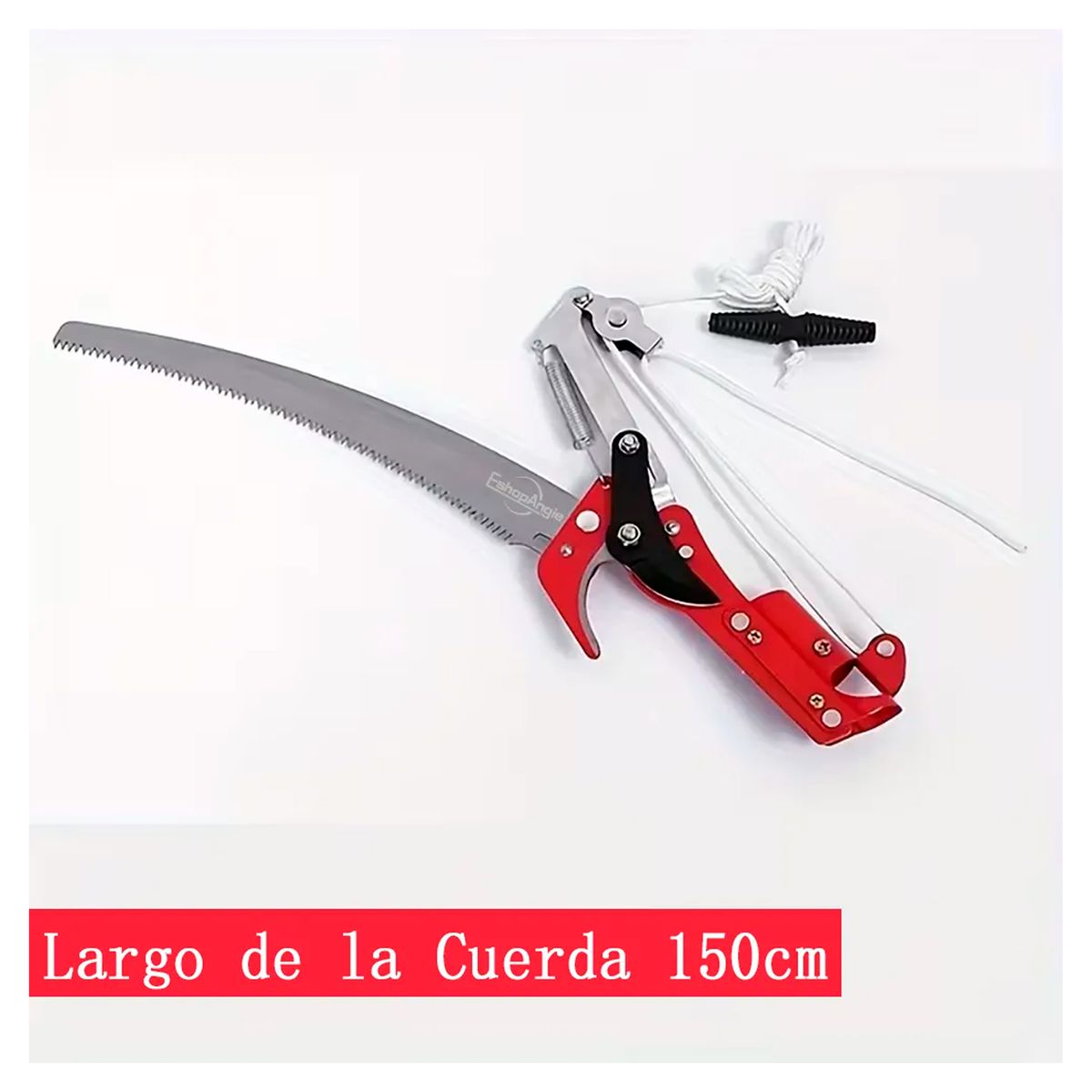 OFERTABKN - Tijera De Altura Sierra Jardinería Podadora Con Serrucho Rojo