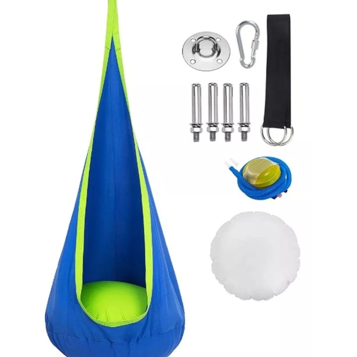 PLASTIMAR - COLUMPIO SENSORIAL HAMACA CON COJÍN - NIDO