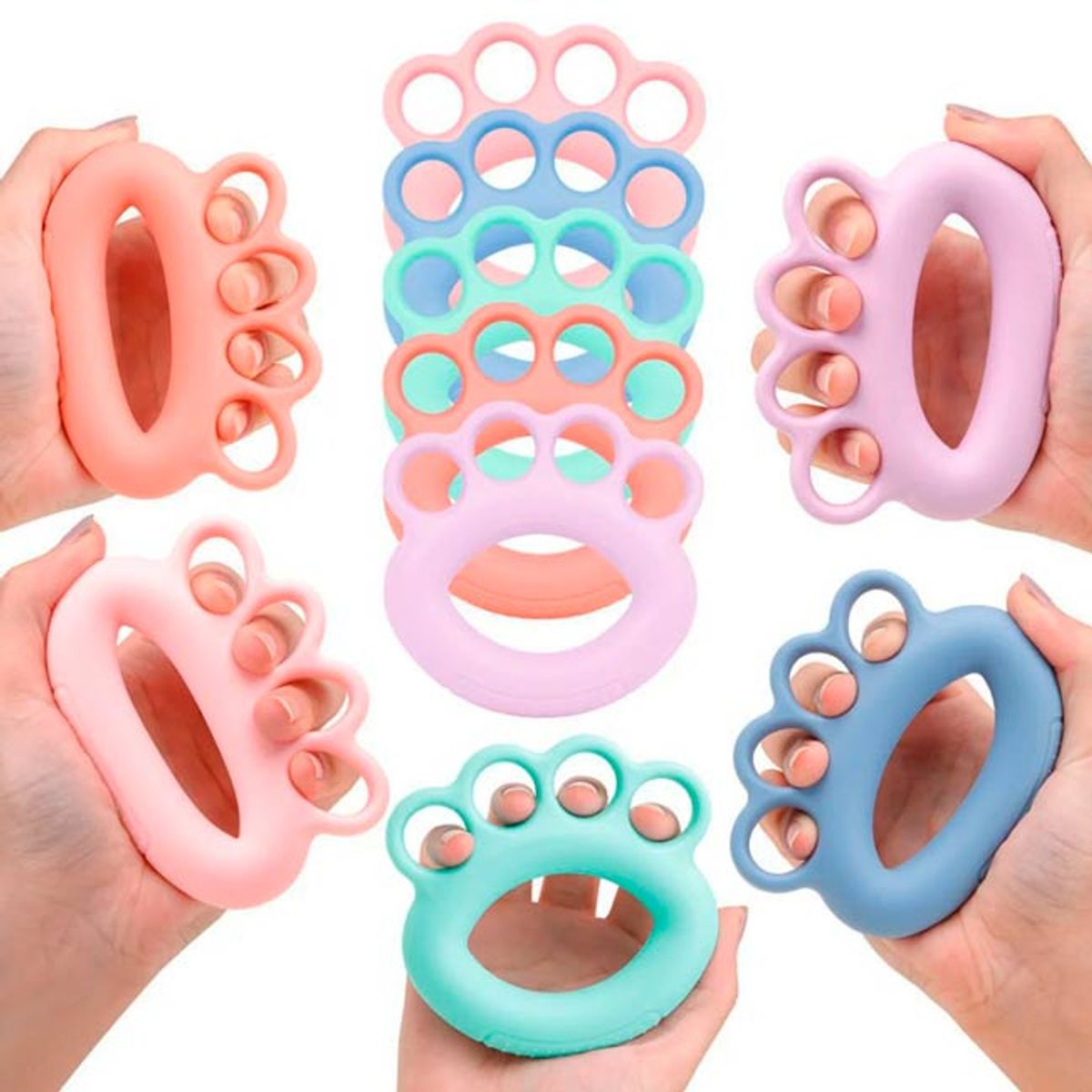 GENERICO - EMPUÑADORA DE RELAJACIÓN SILICONA