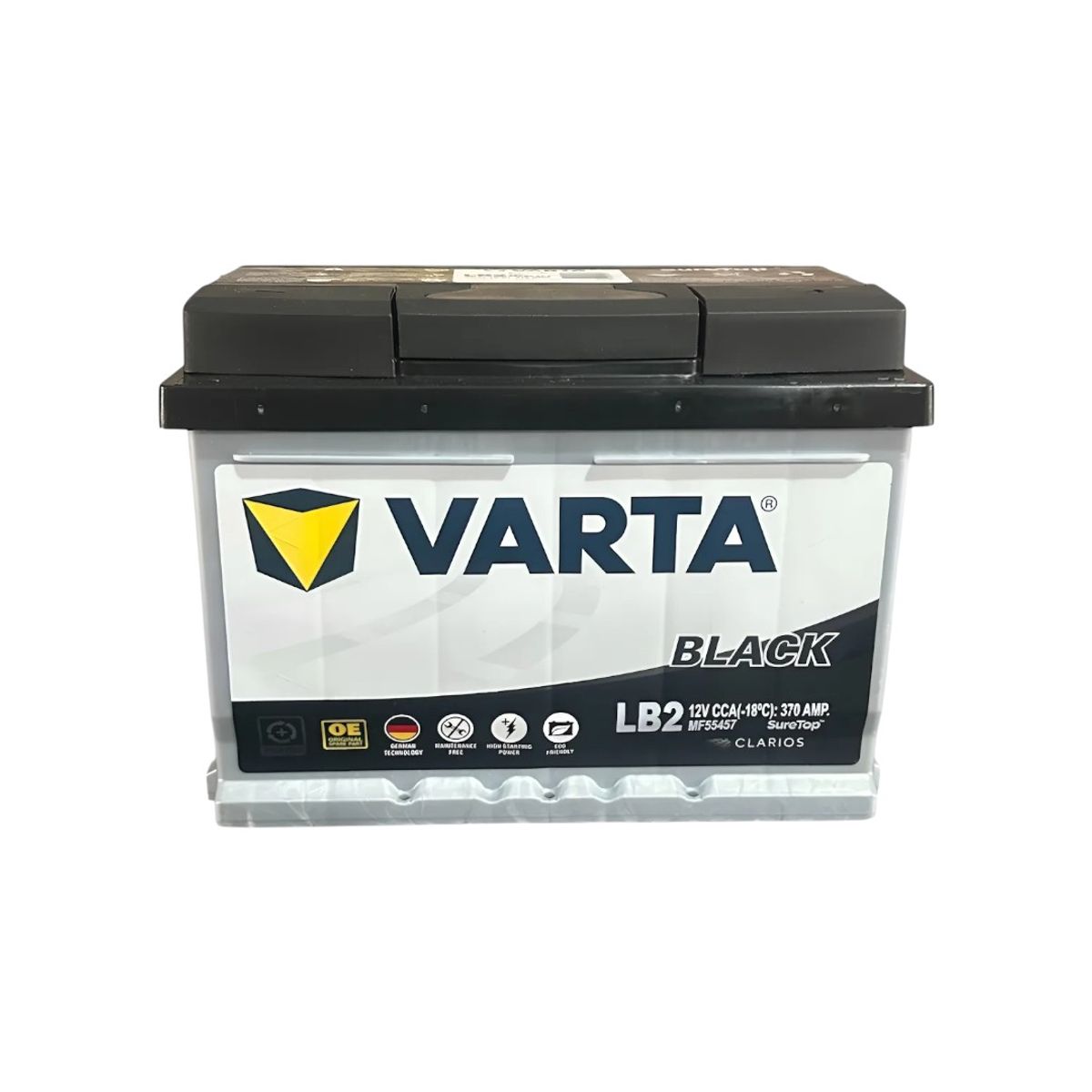 GENERICO - Batería de Auto 55 Ah Positivo Derecho 370 CCA