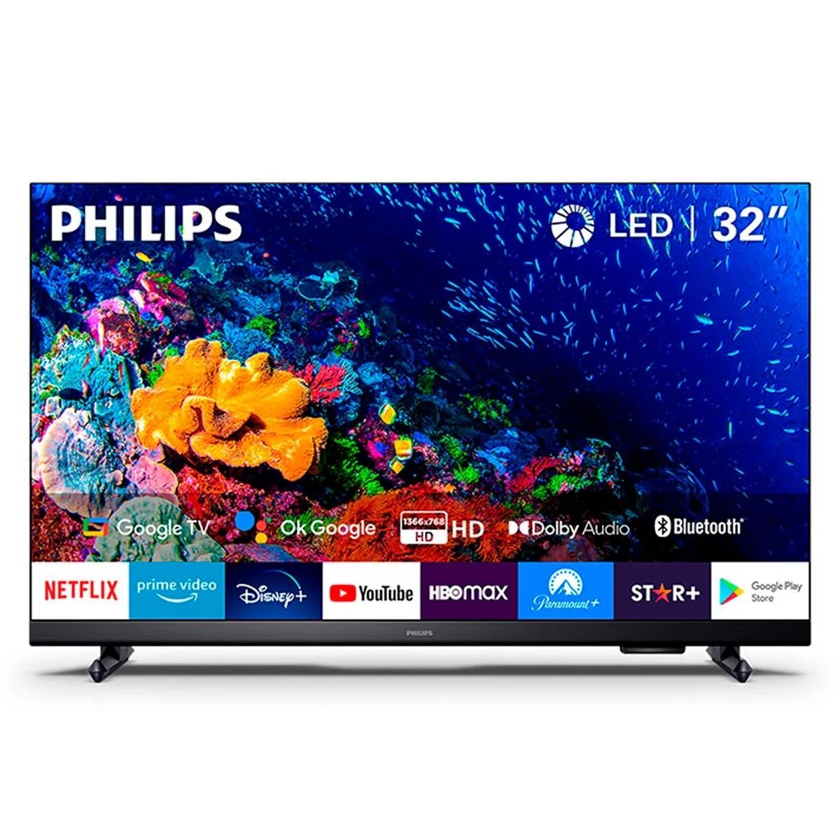 PHILIPS - Smart Tv Philips Led Hd 32" 32phd6918-43 - Caja Reciclada