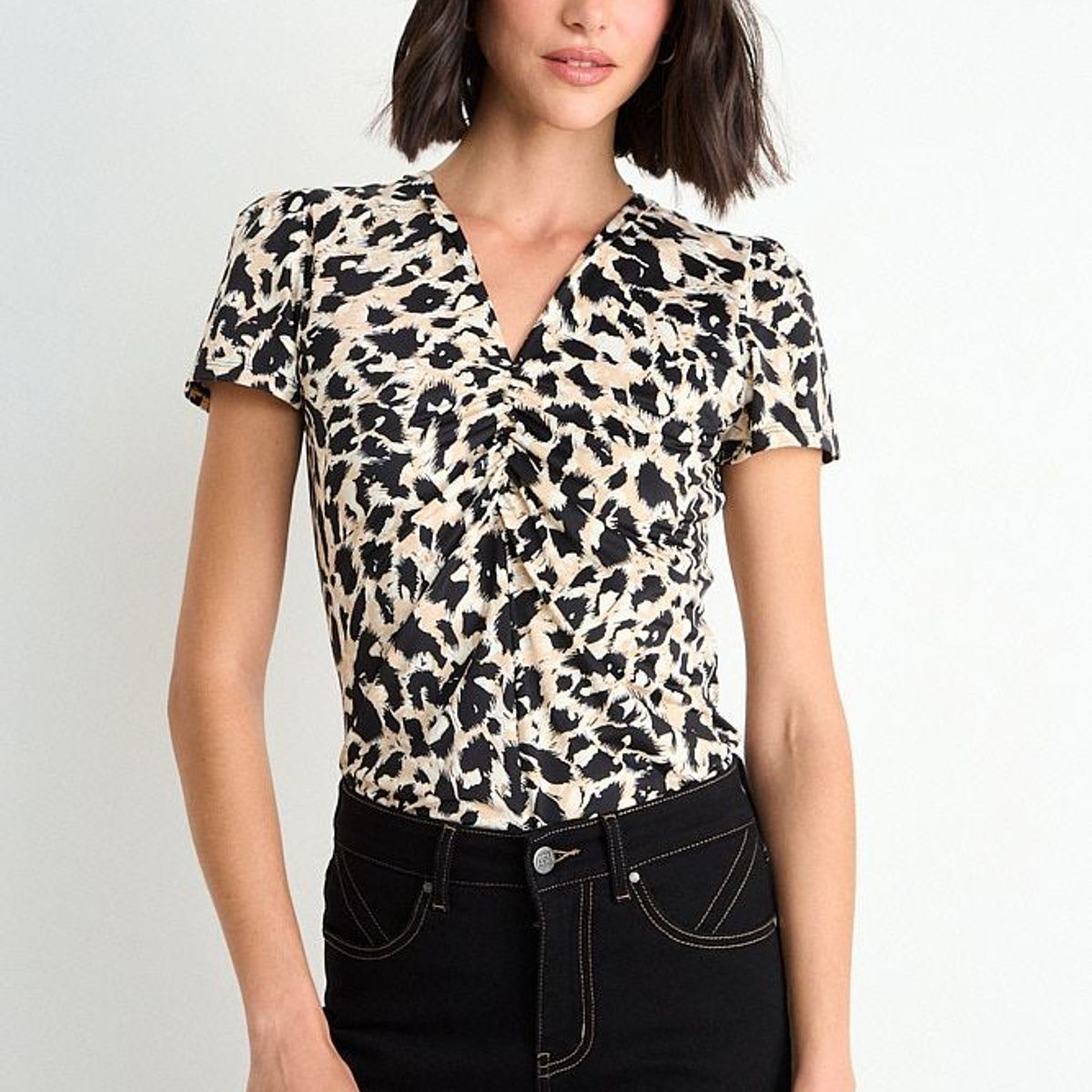 ASH - Polera Fantasia Mujer Beige Ash