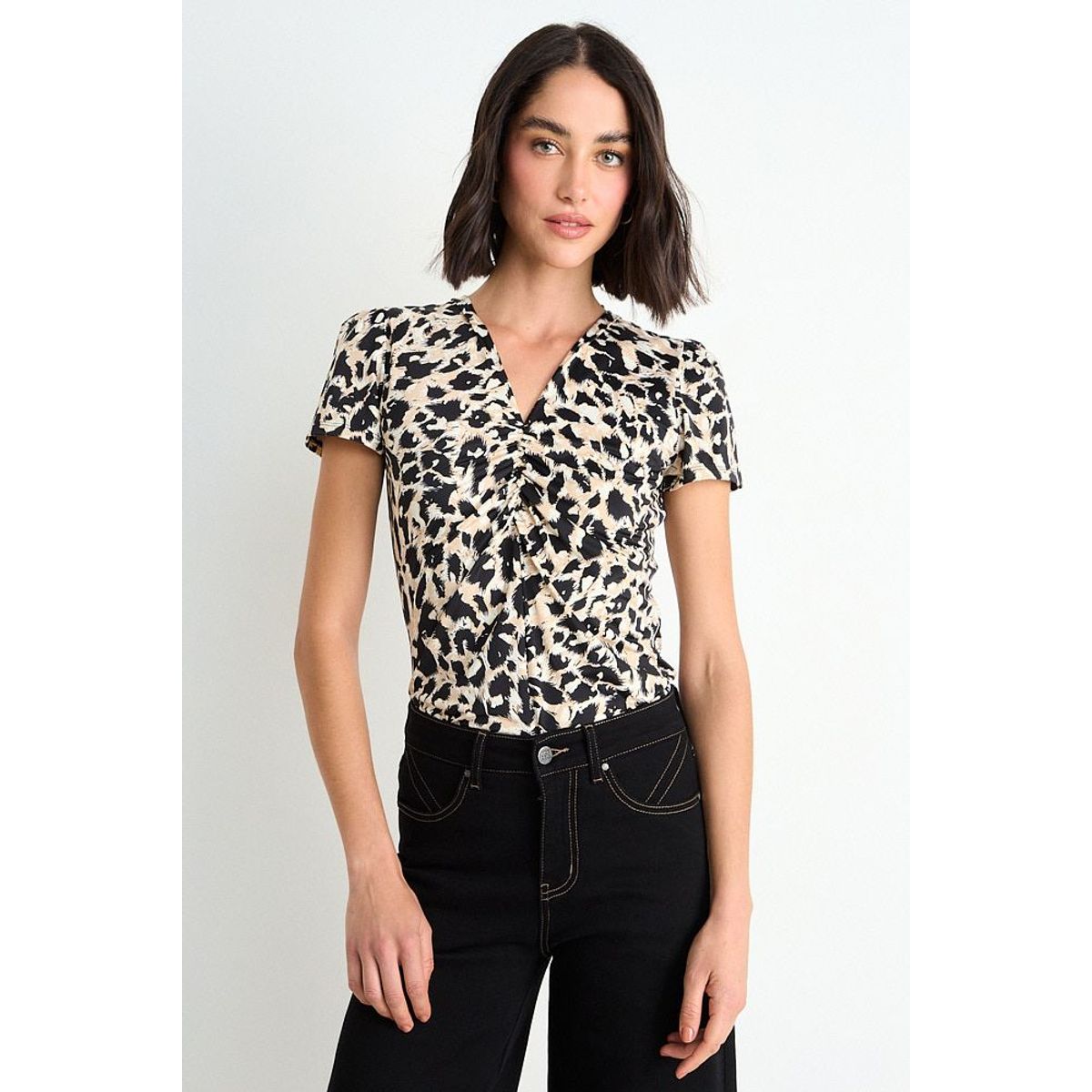ASH - Polera Fantasia Mujer Beige Ash
