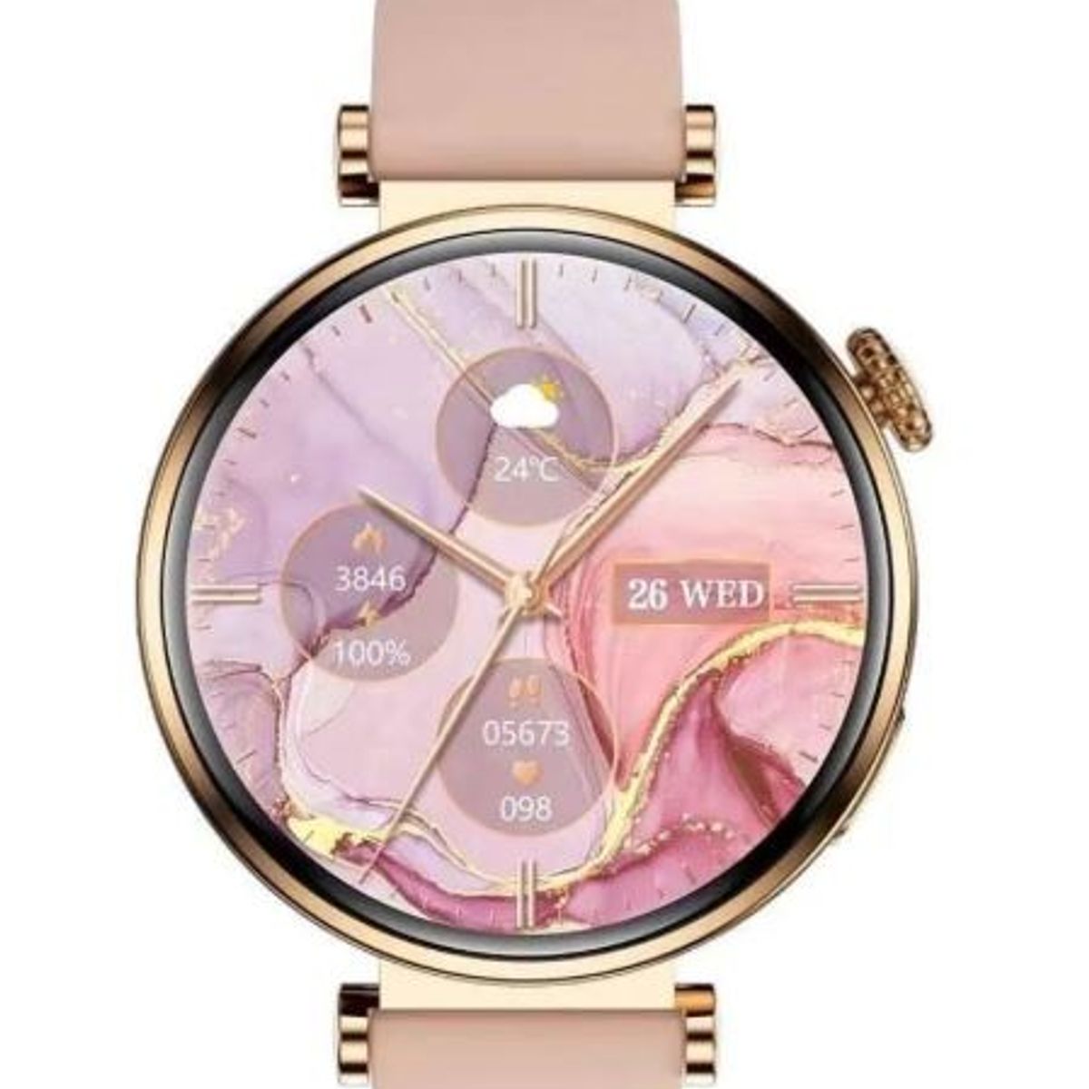 GENERICO - Reloj Inteligente DS5 Pantalla HD 143” llamadas Bth monitoreo de salud Doble Correa Compatible