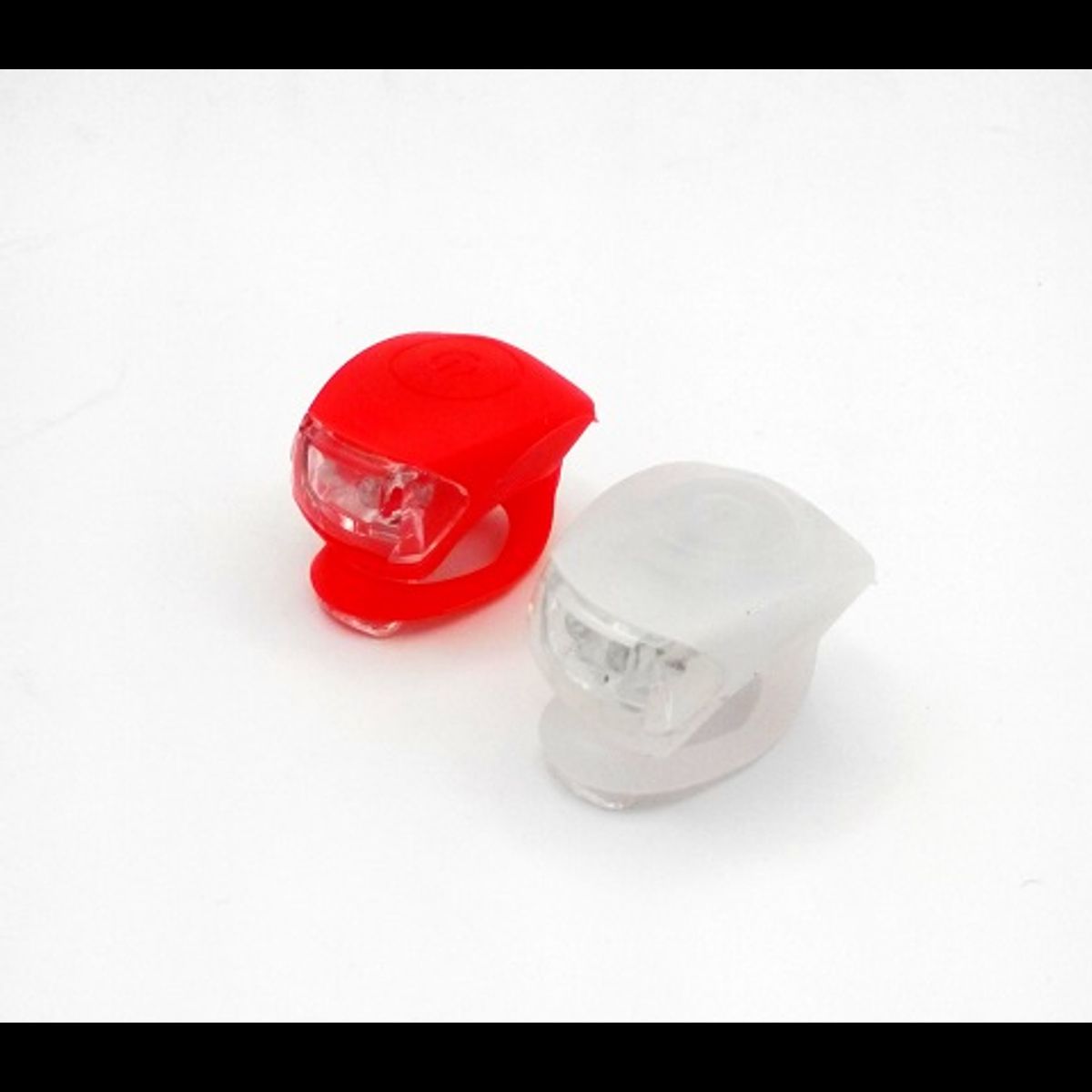 BIANCHI - Set luces Bianchi Silicona Rojo/Blanco